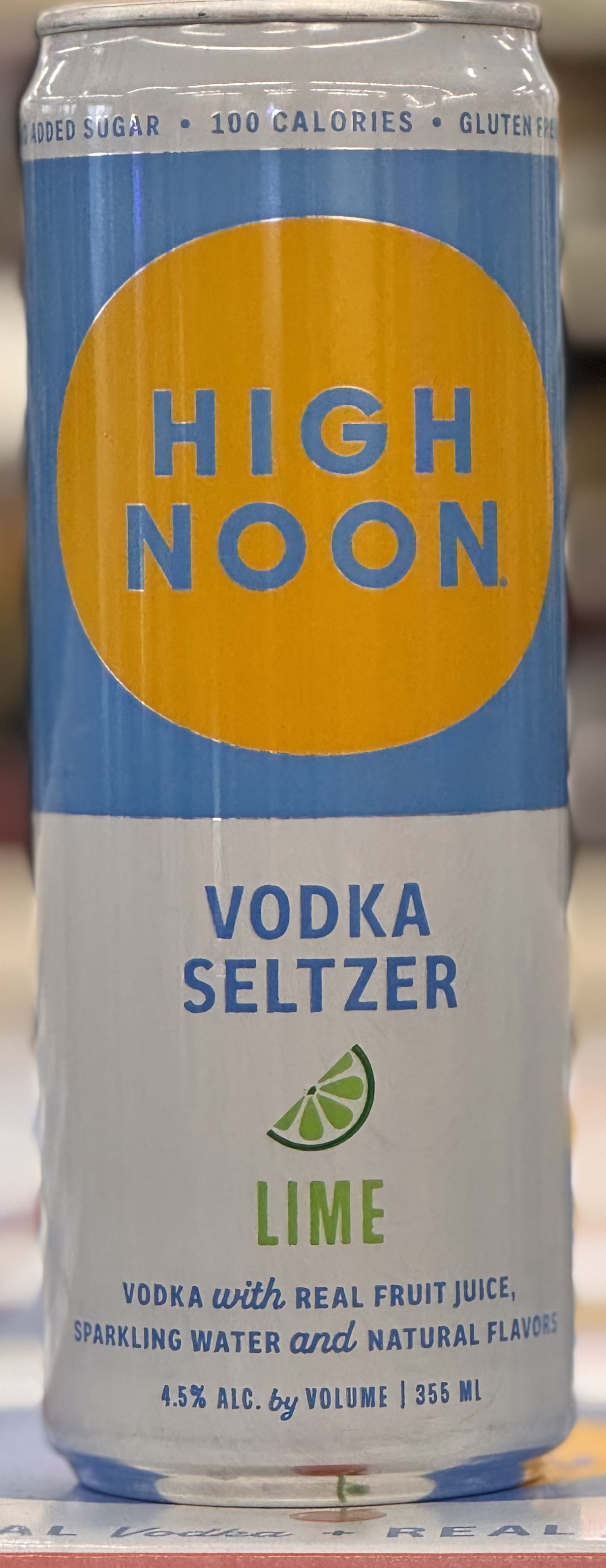 High Noon Lime Vodka Seltzer 355ml