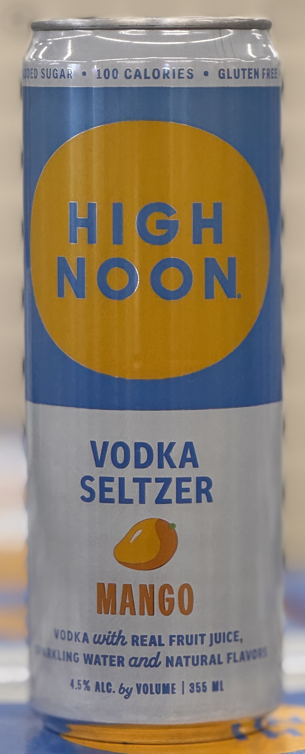 High Noon Mango Vodka Seltzer 355ml