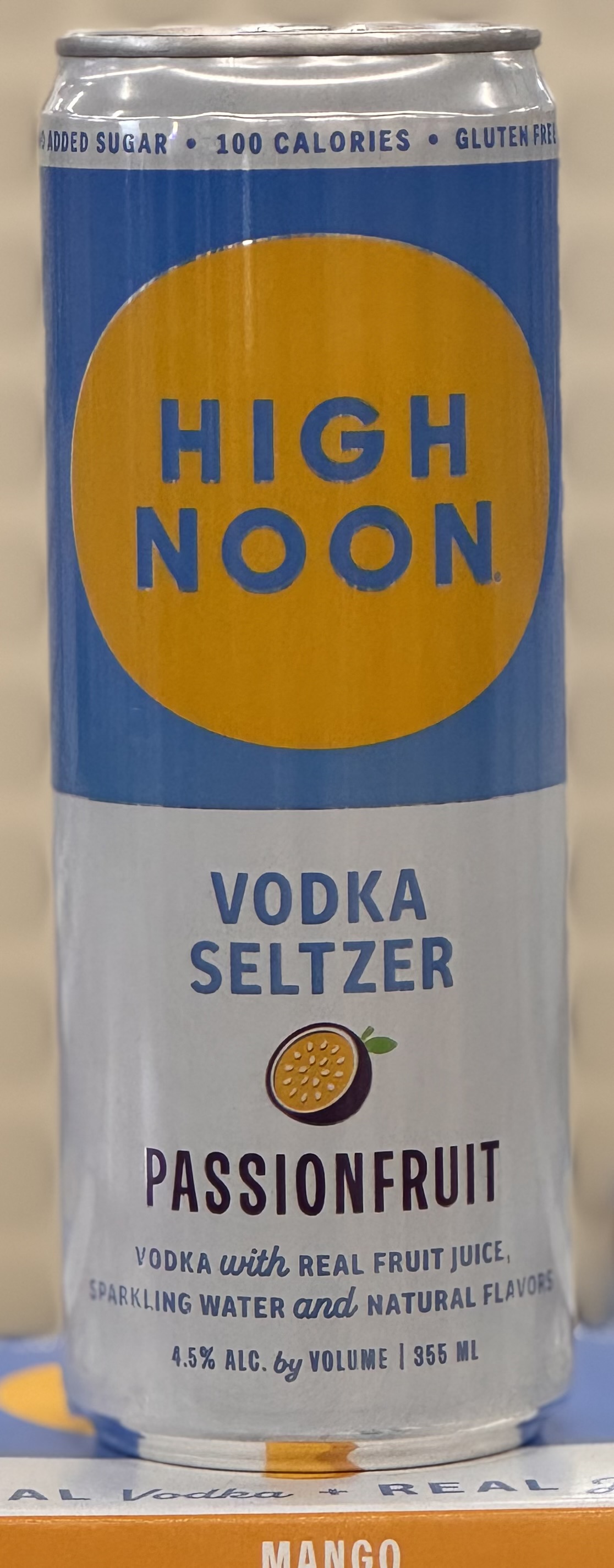 High Noon Passionfruit Vodka Seltzer 355ml