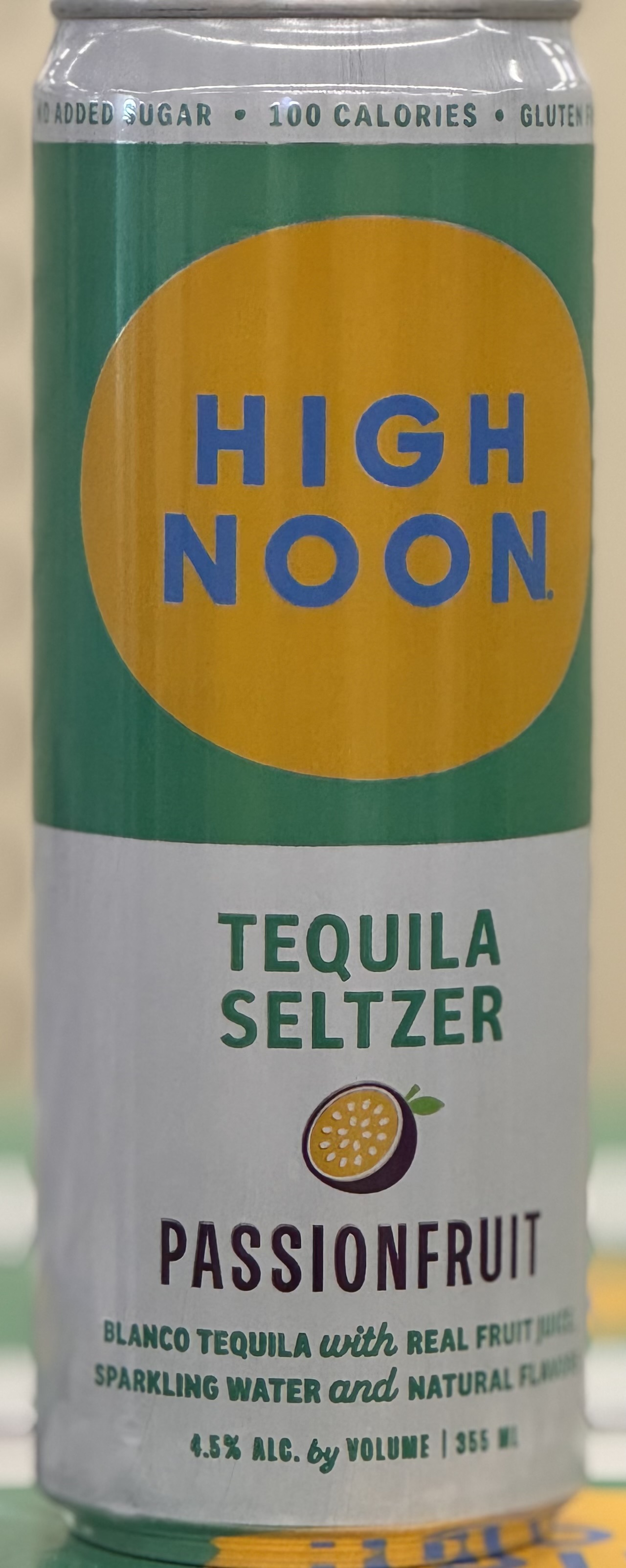 High Noon Passionfruit Tequila Seltzer 355ml