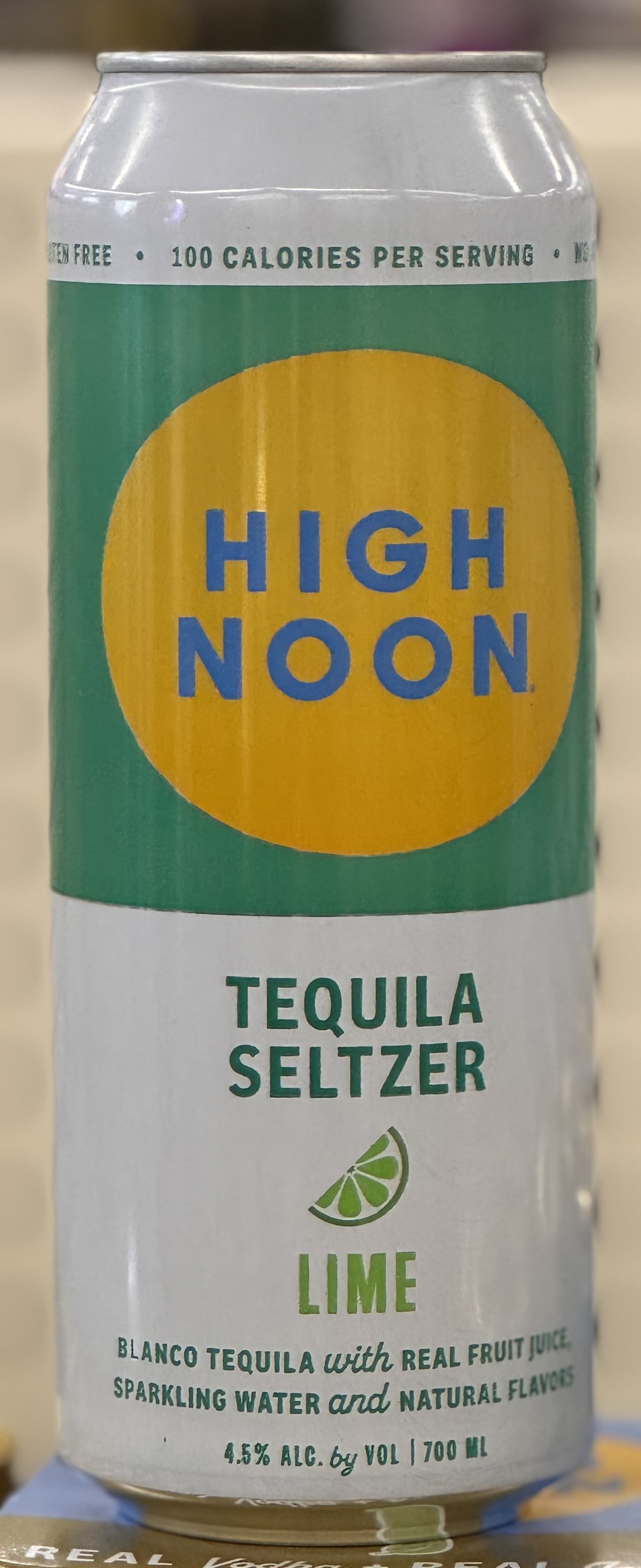 High Noon Lime Tequila Seltzer Tall Boy 700ml