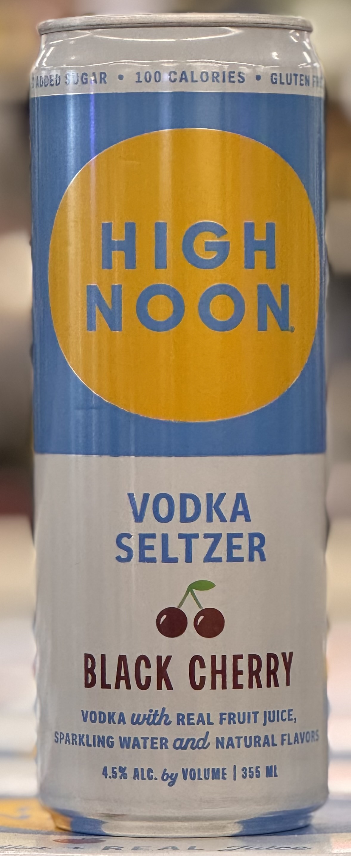 High Noon Black Cherry Vodka Seltzer 355ml