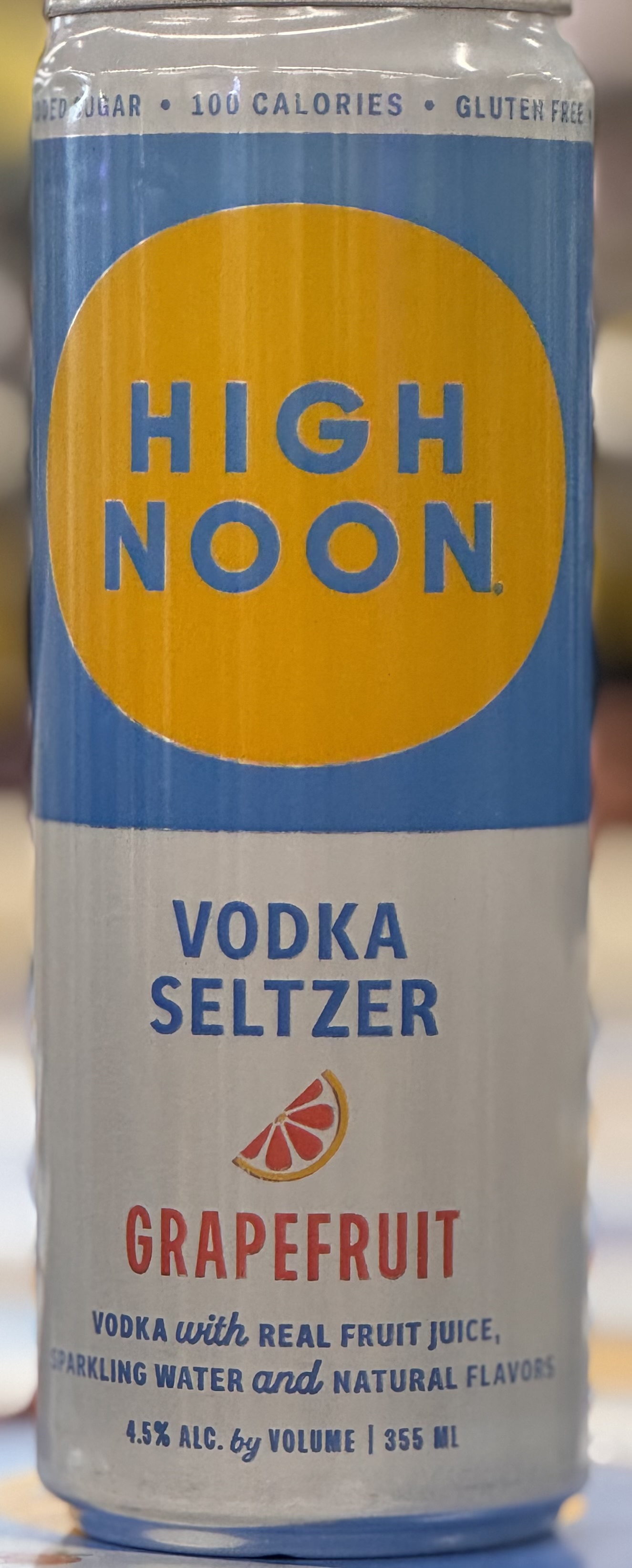 High Noon Grapefruit Vodka Seltzer 355ml
