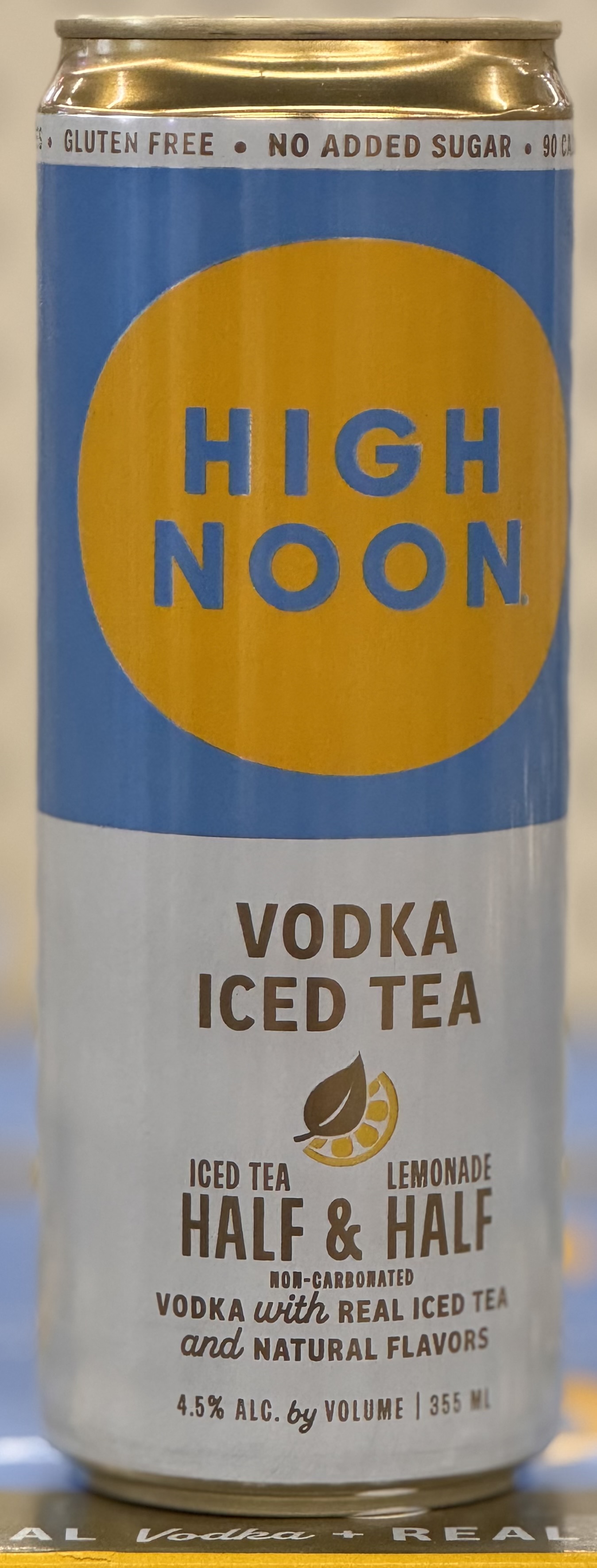 High Noon Iced Tea Half & Half 355ml