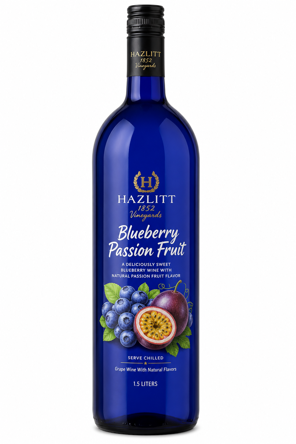 Hazlitt Blueberry Passion Fruit 1.5L