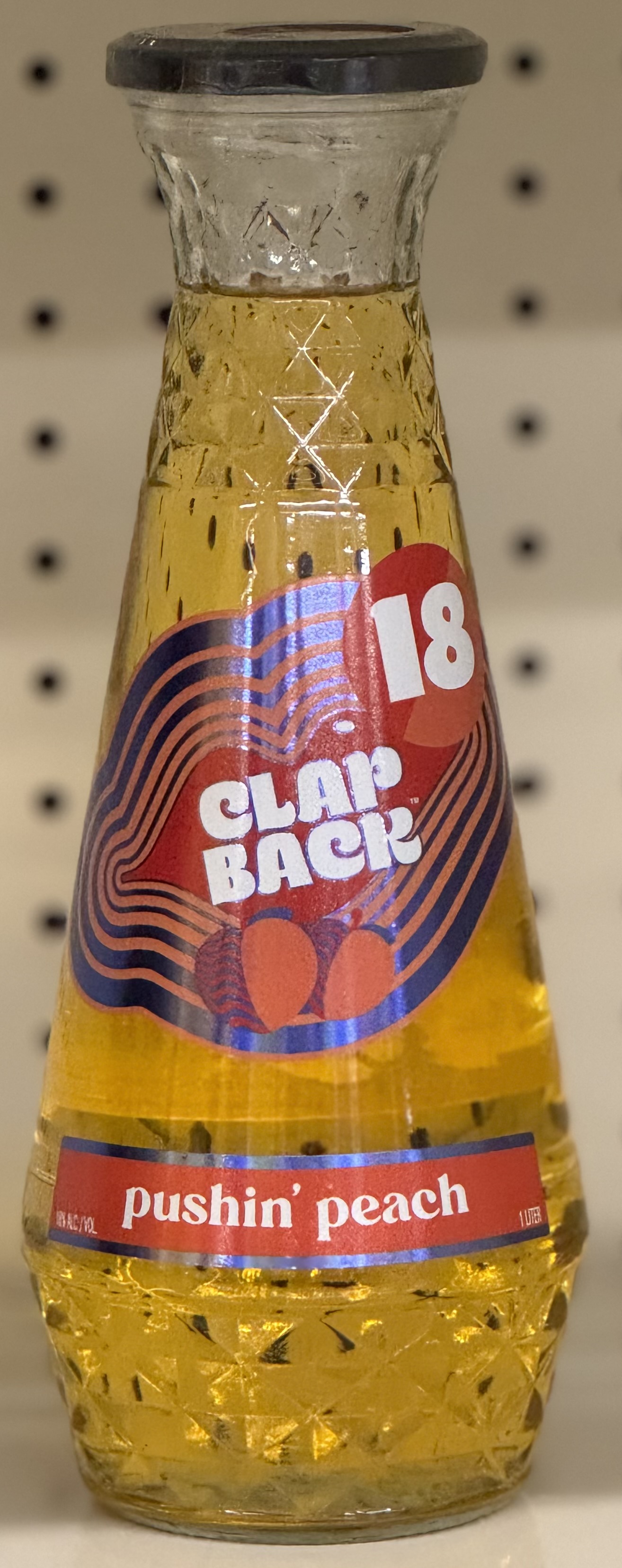 Clap Clap Pushin' Peach 1 Ltr