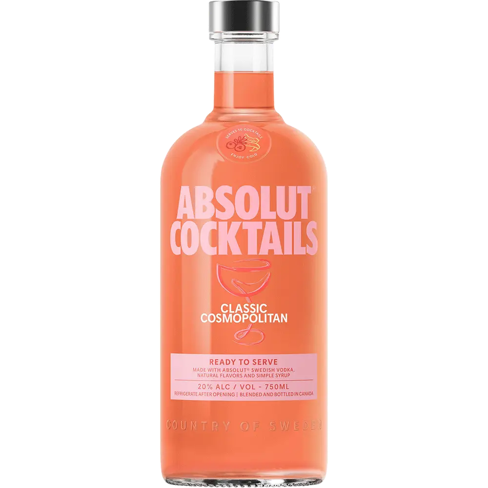 Absolut Cocktails Classic Cosmopolitan 750ml
