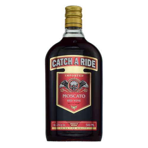 Catch A Ride Red Wine Moscato 500ml