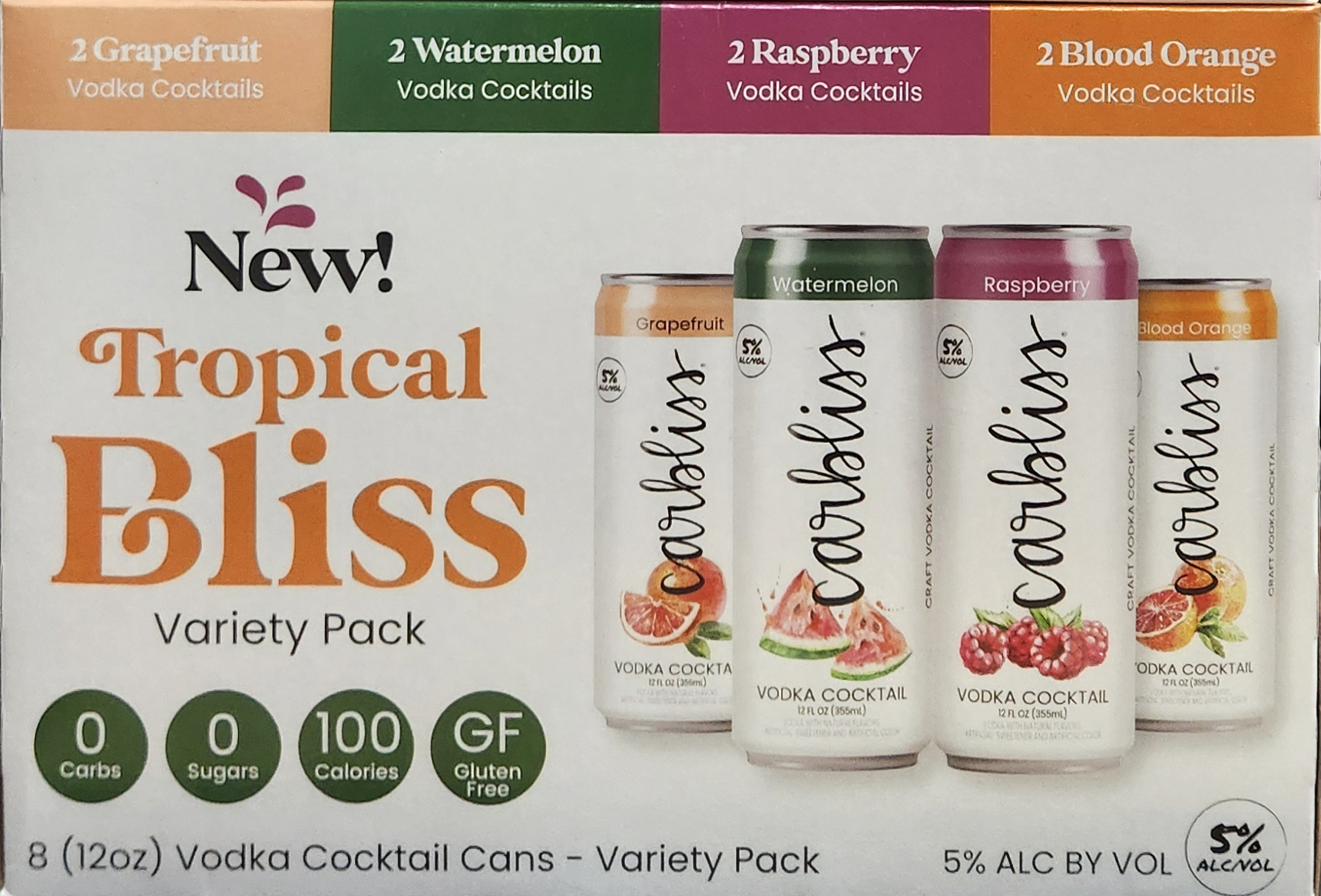 Tropical Bliss 8PK Carbliss