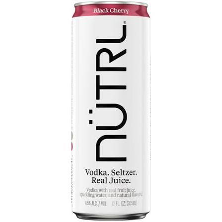 NÜTRL Black Cherry Vodka Seltzer Cans