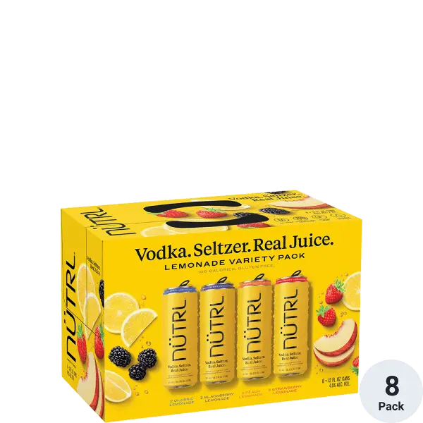 Nütrl Lemonade Variety 8 pack Cans