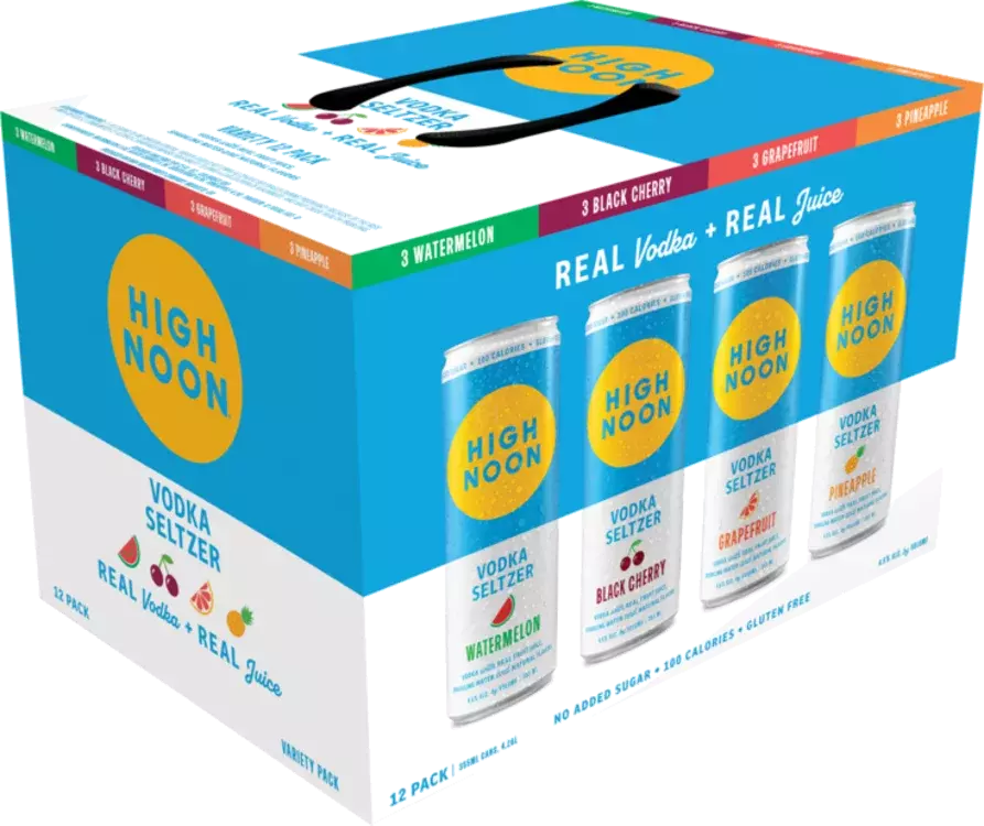 High Noon Vodka Seltzer Variety 12 Pk