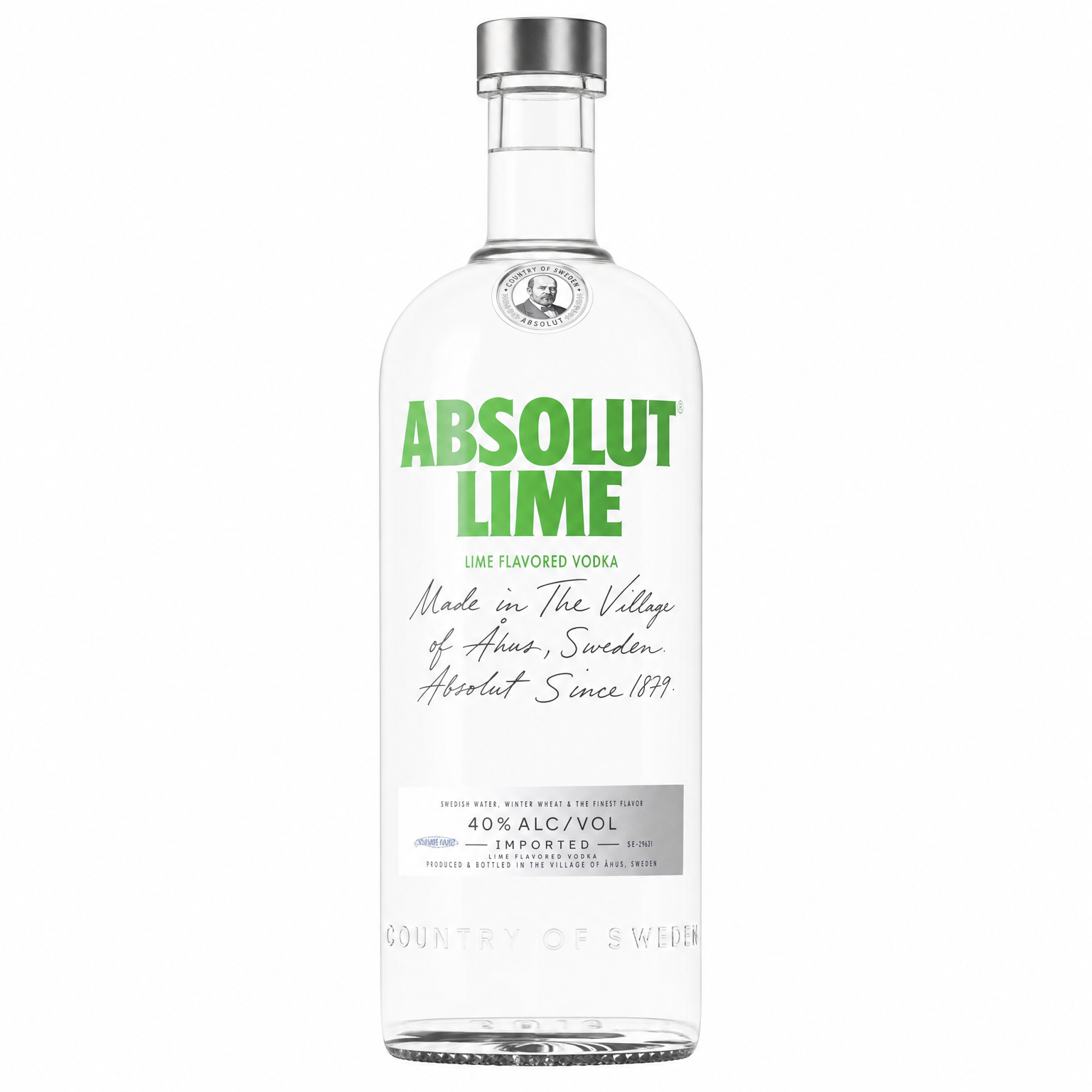 Absolut Lime Vodka 1L