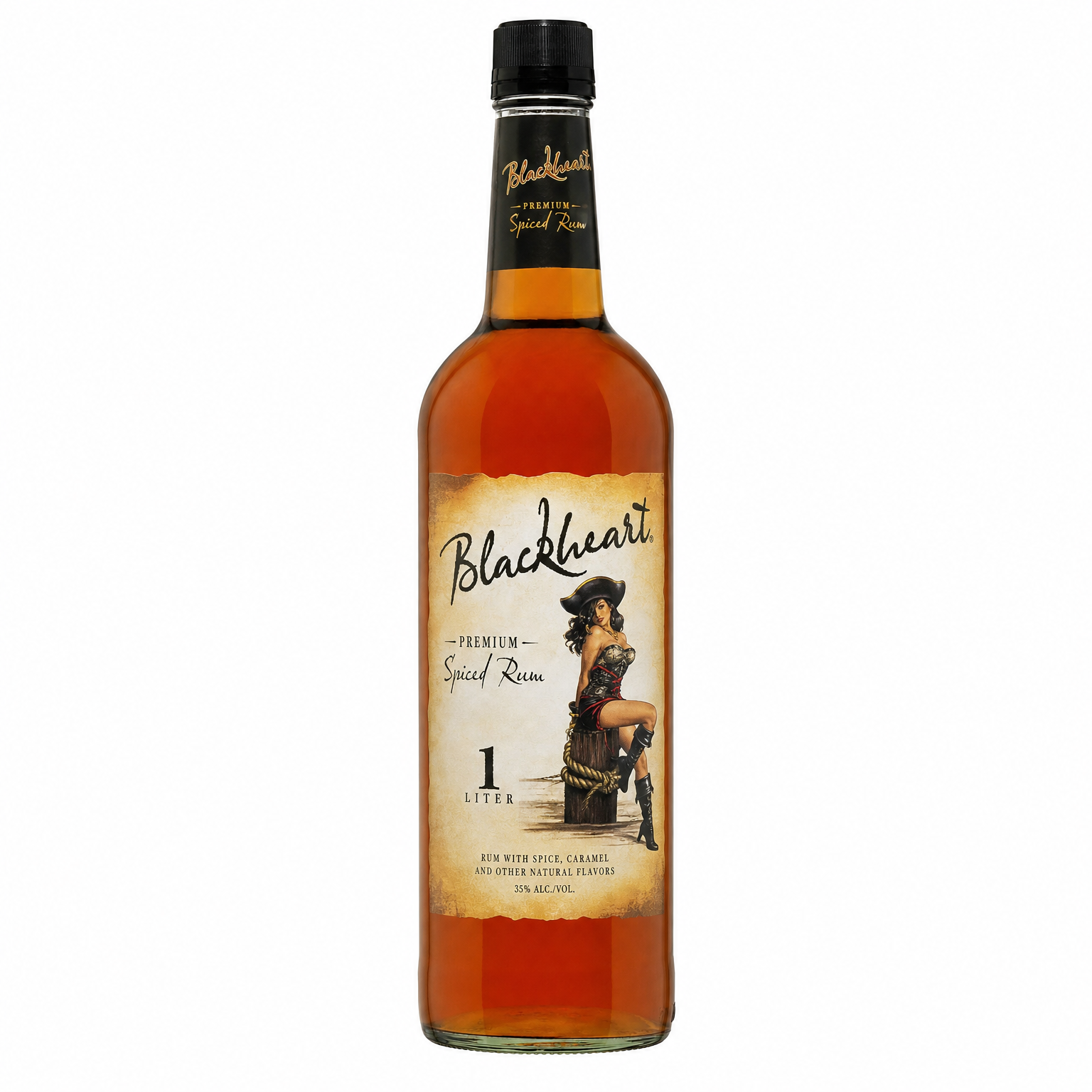 Blackheart Premium Spiced Rum 1L