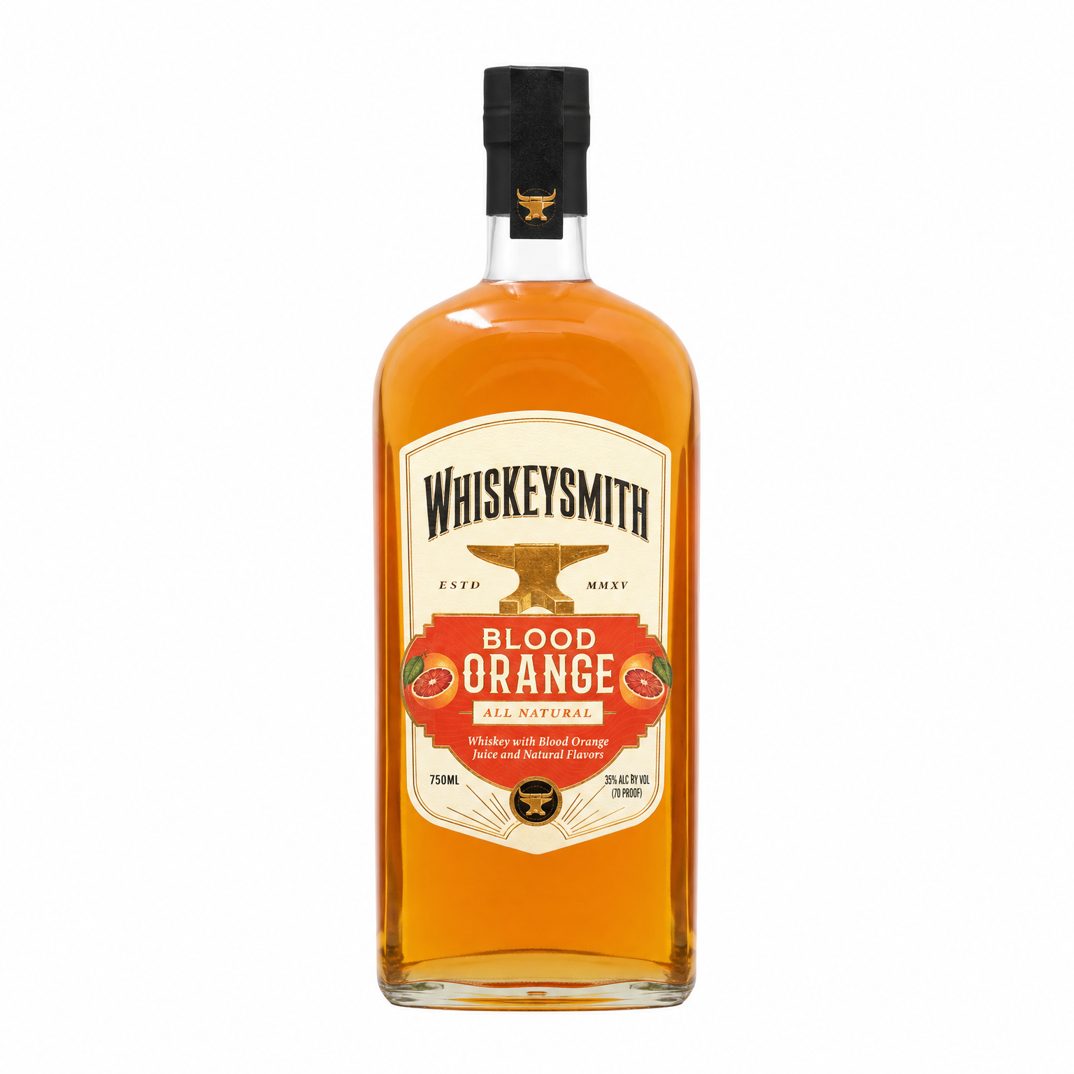 Whiskeysmith Blood Orange Flavored Whiskey 750ml