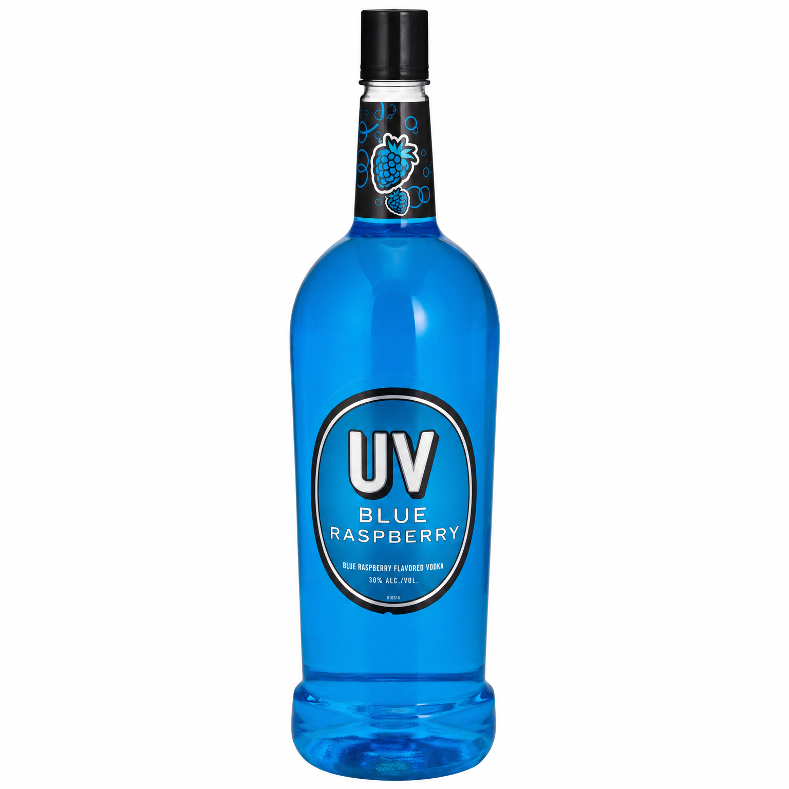 UV Blue Raspberry Flavored Vodka 1.75L