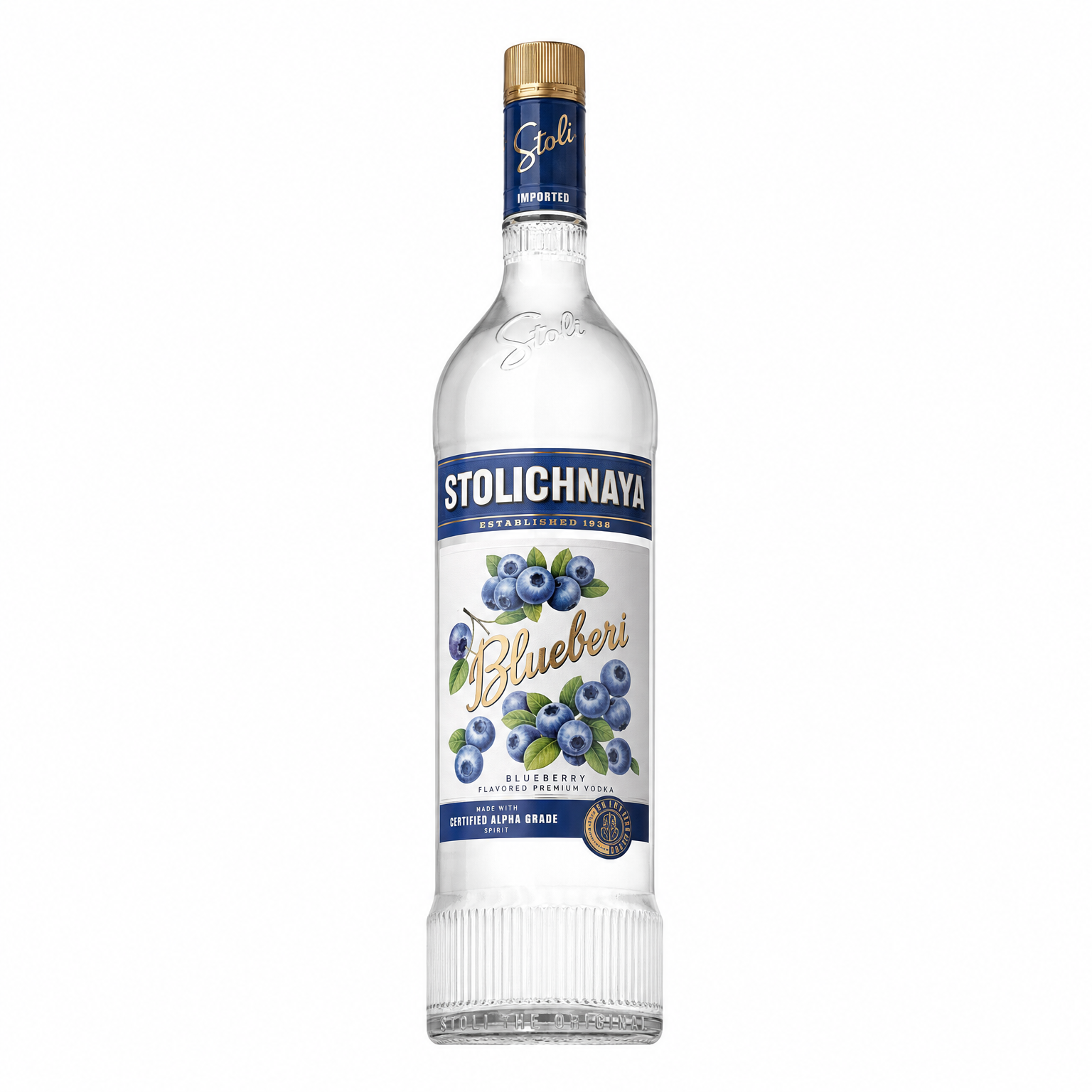 Stolichnaya Blueberi Vodka 1.75L