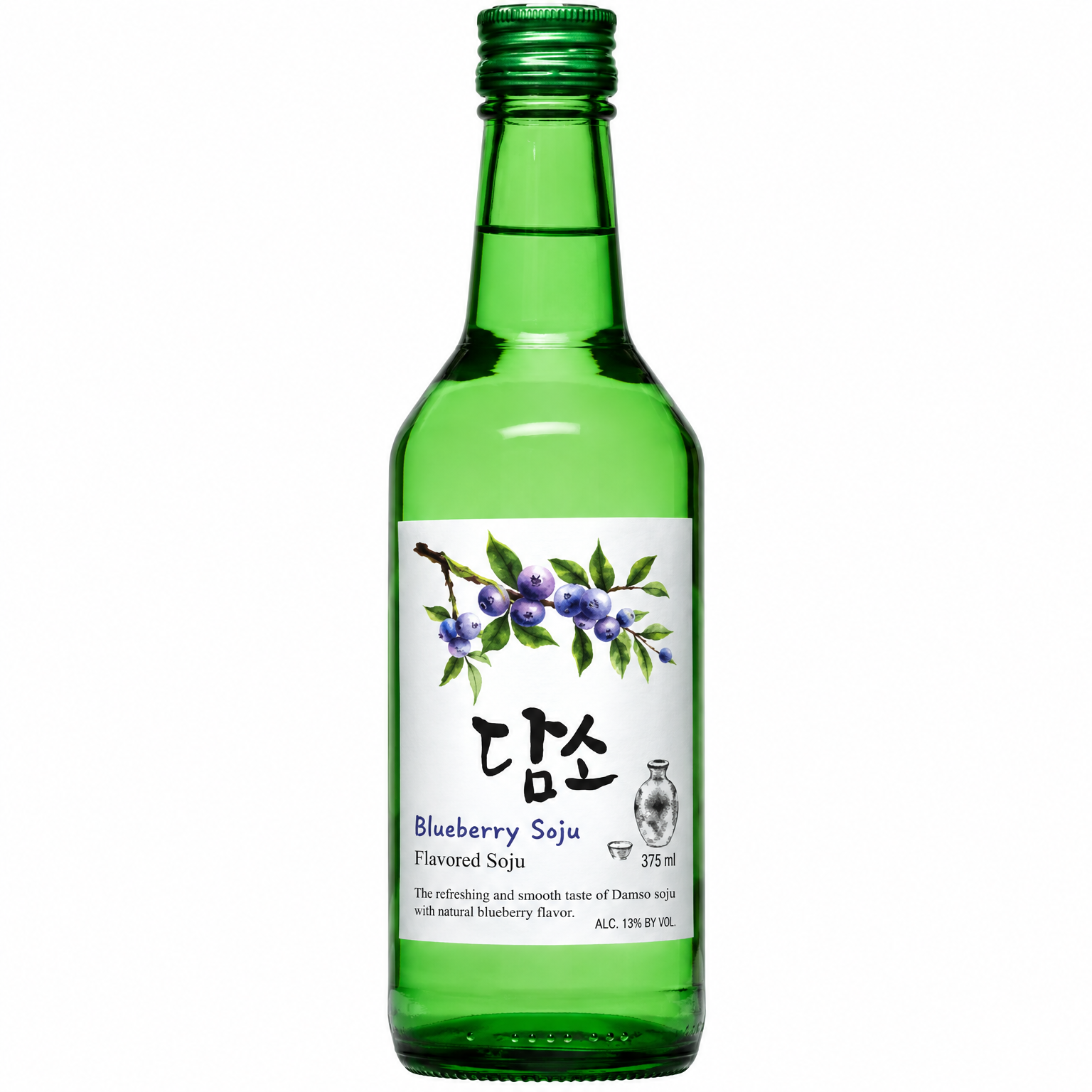 Blueberry Soju 375ml Damso