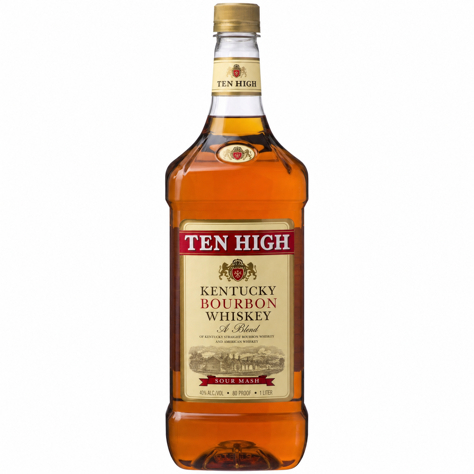 Ten High Kentucky Straight Bourbon Whiskey 1L