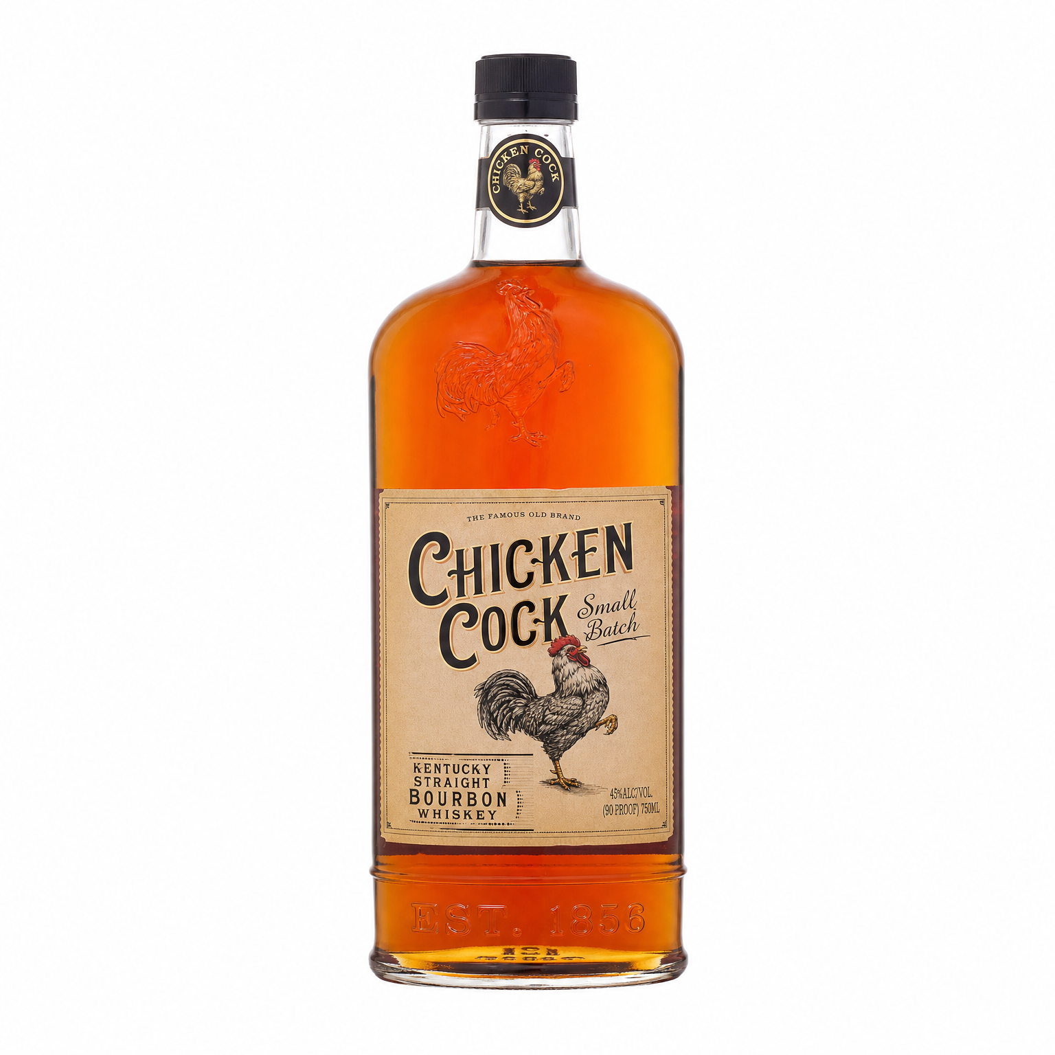Chicken Cock Small Batch Kentucky Straight Bourbon Whiskey 750ml
