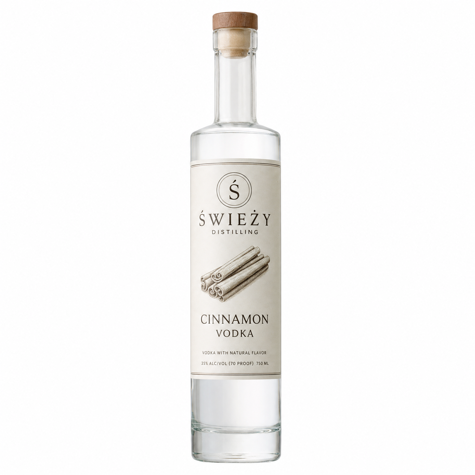 Swiezy Distilling Cinnamon Vodka 750ml