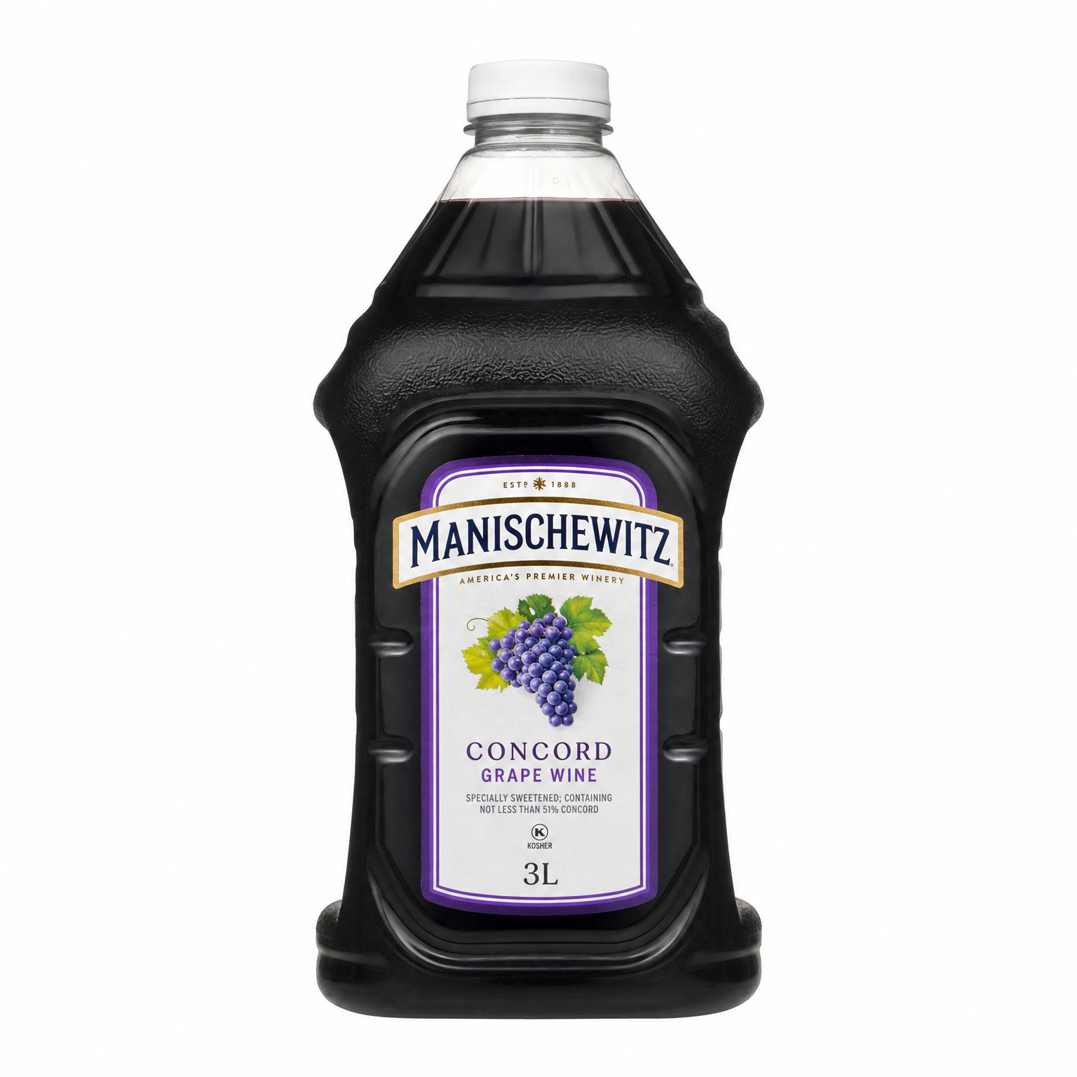 Manischewitz Concord Grape Wine 3L