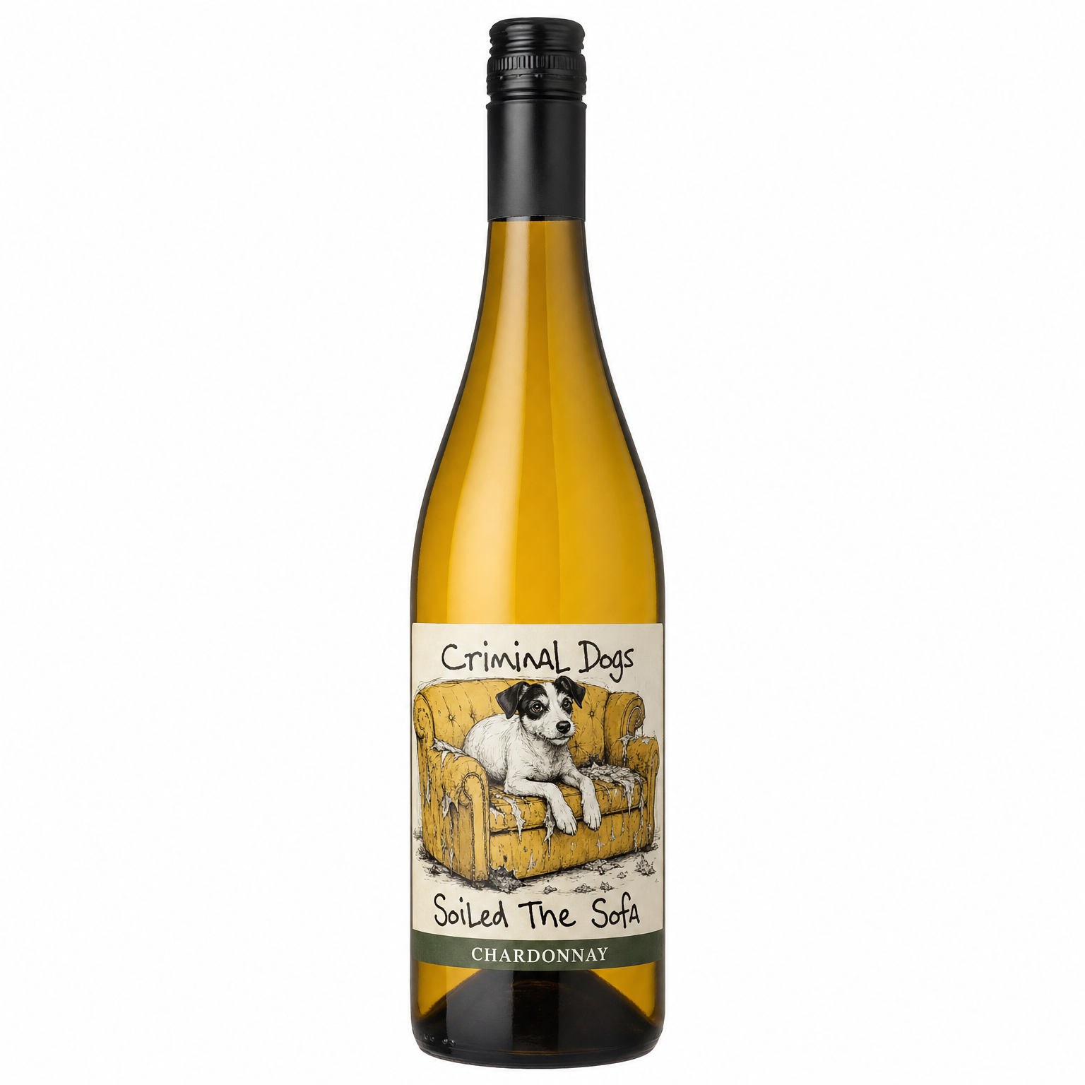 Criminal Dogs Soiled The Sofa Chardonnay 750ml