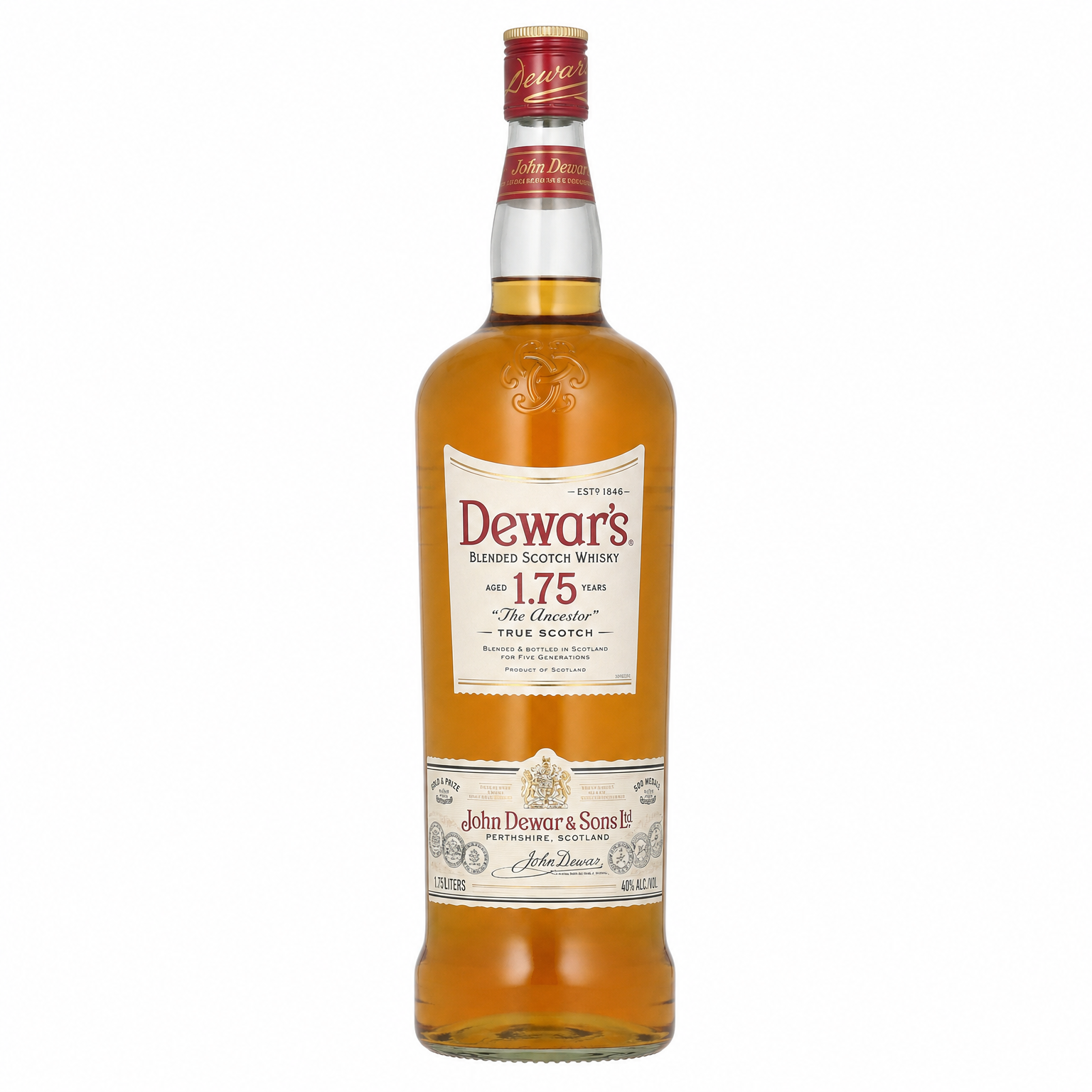 Dewar's White Label Blended Scotch Whisky 1.75L