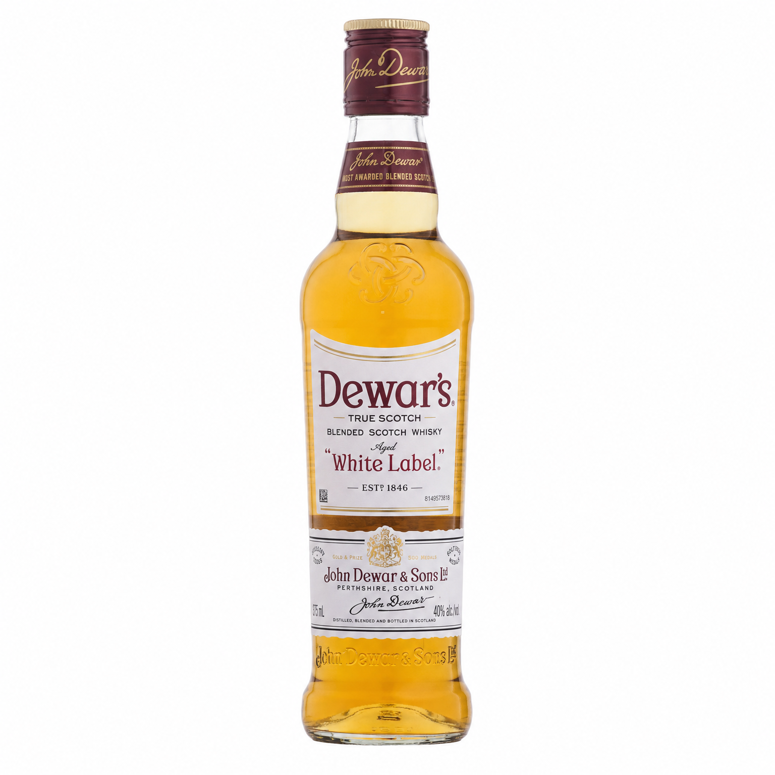 Dewar's White Label Blended Scotch Whisky 375ml