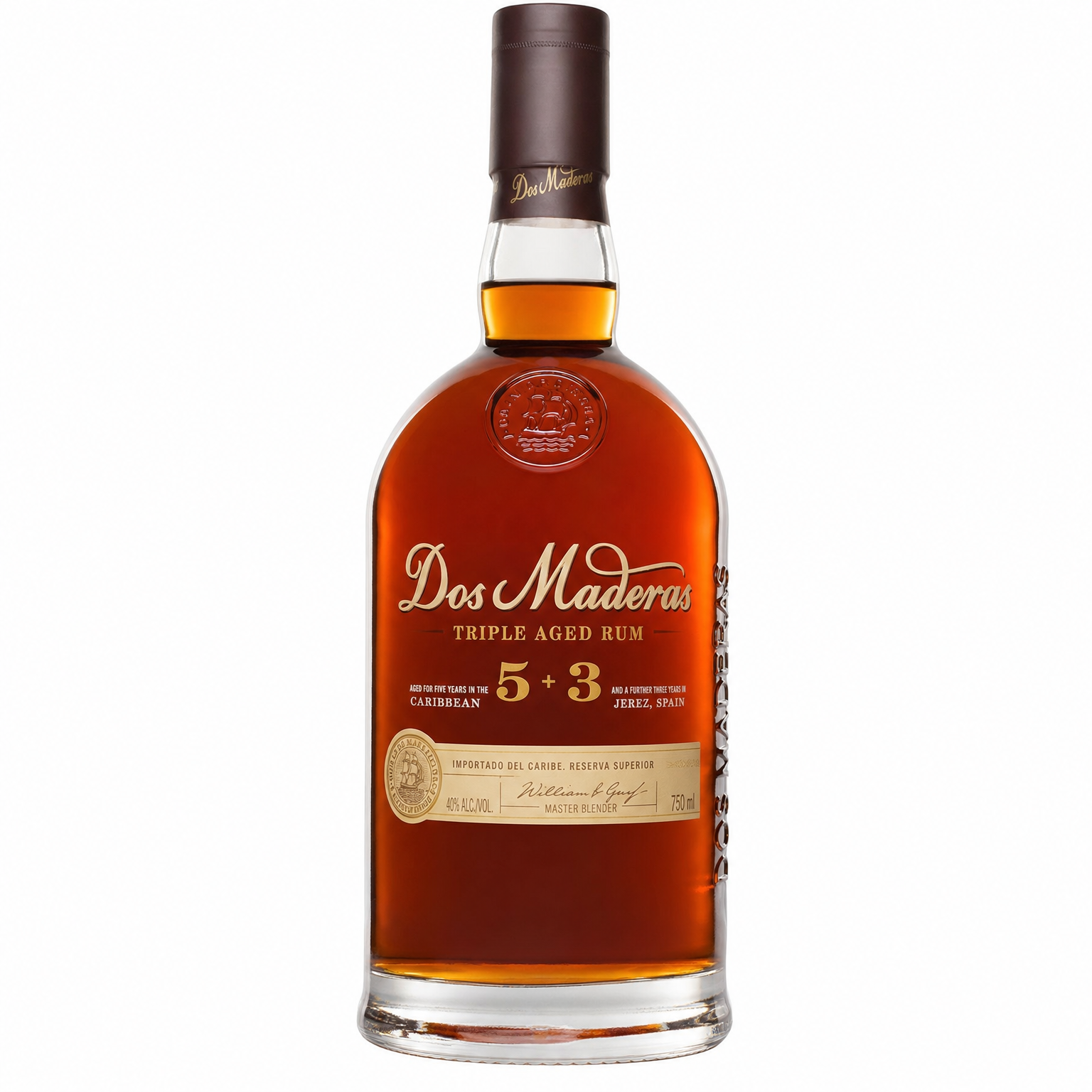 Dos Maderas 5+3 Triple Aged Rum 750ml