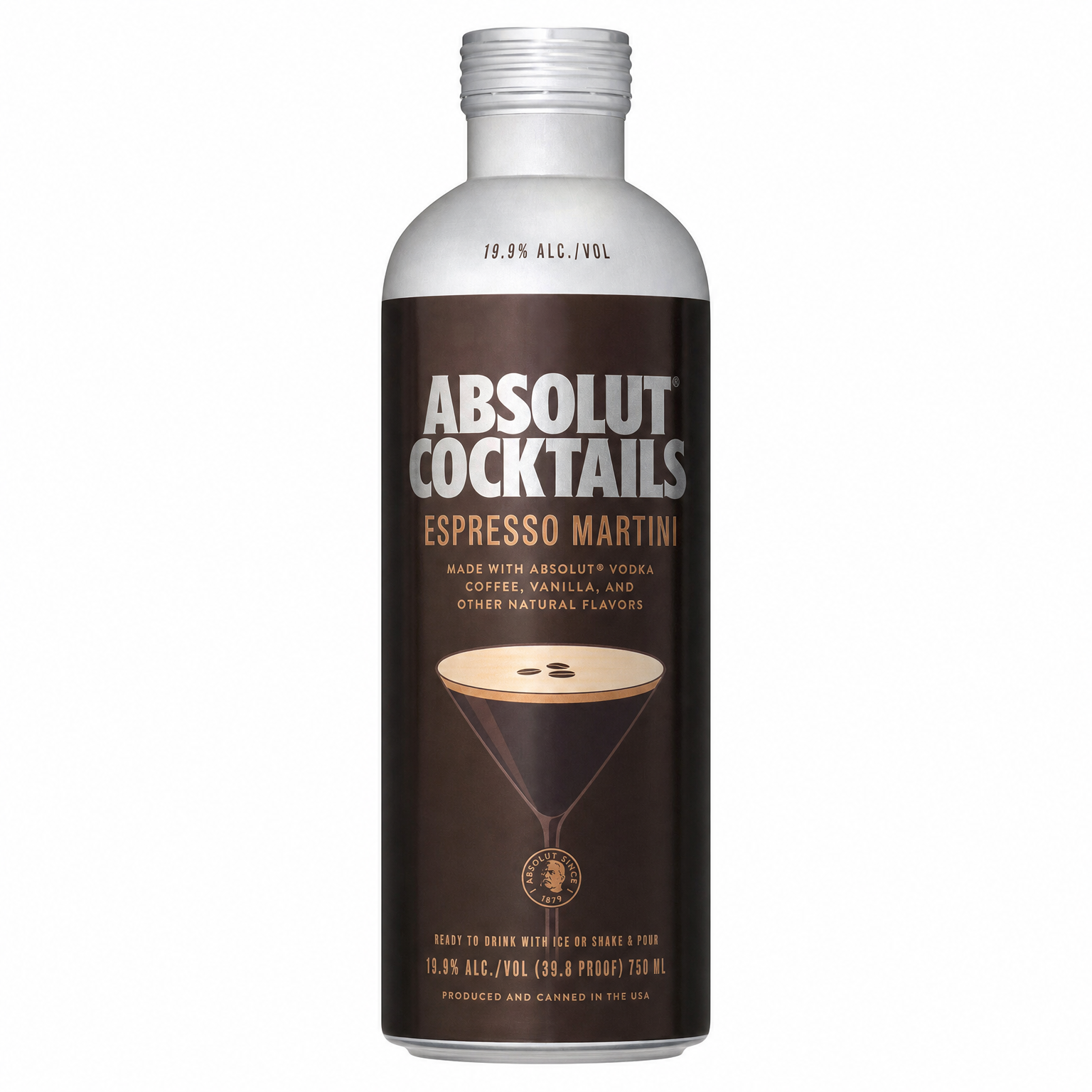 Absolut Cocktails Espresso Martini 750ml