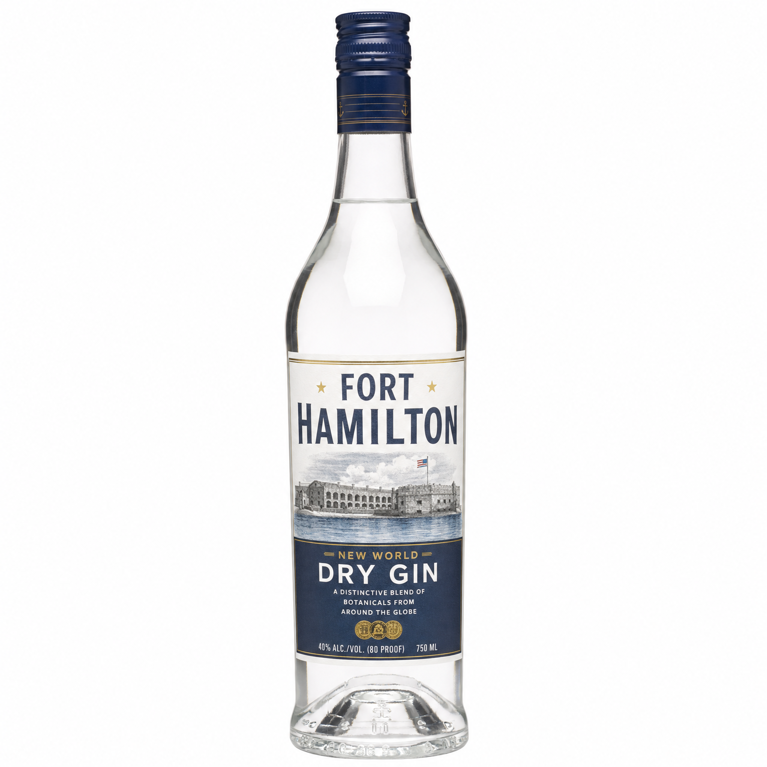 Fort Hamilton New World Dry Gin 750ml