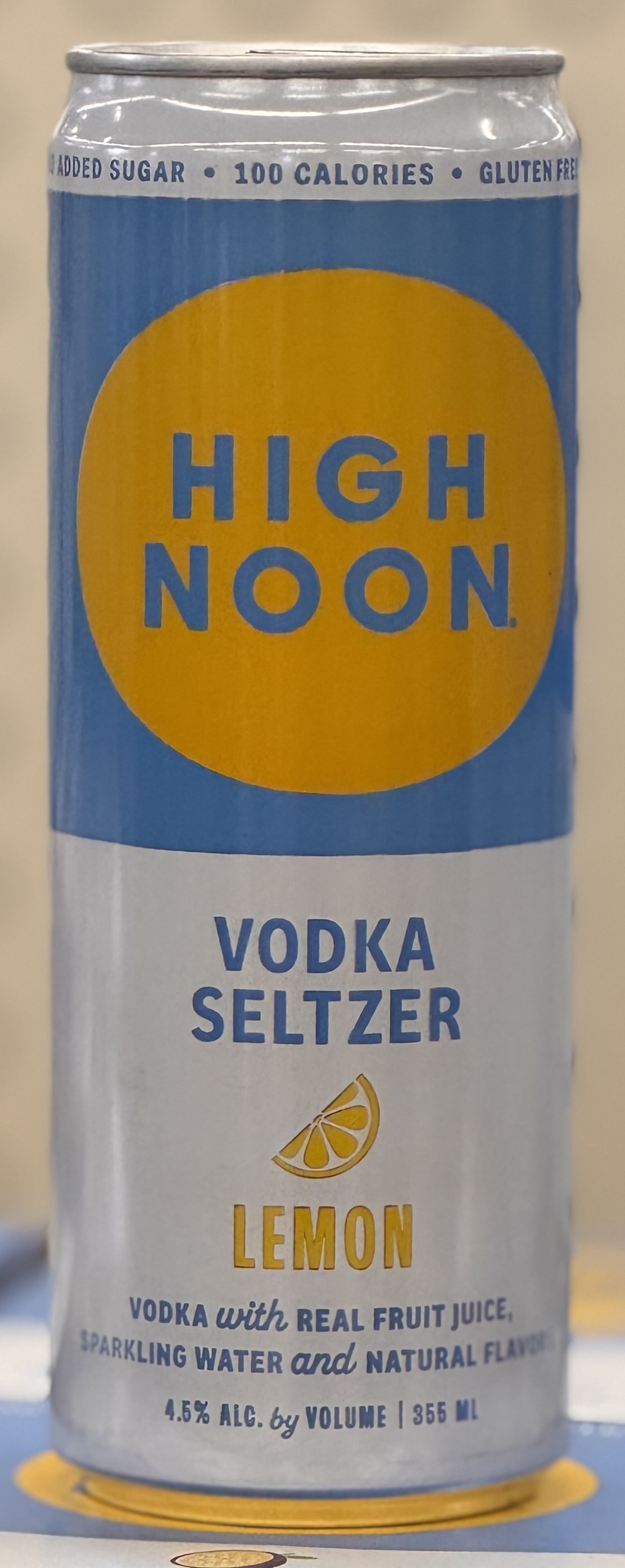 High Noon Lemon Vodka Seltzer 355ml
