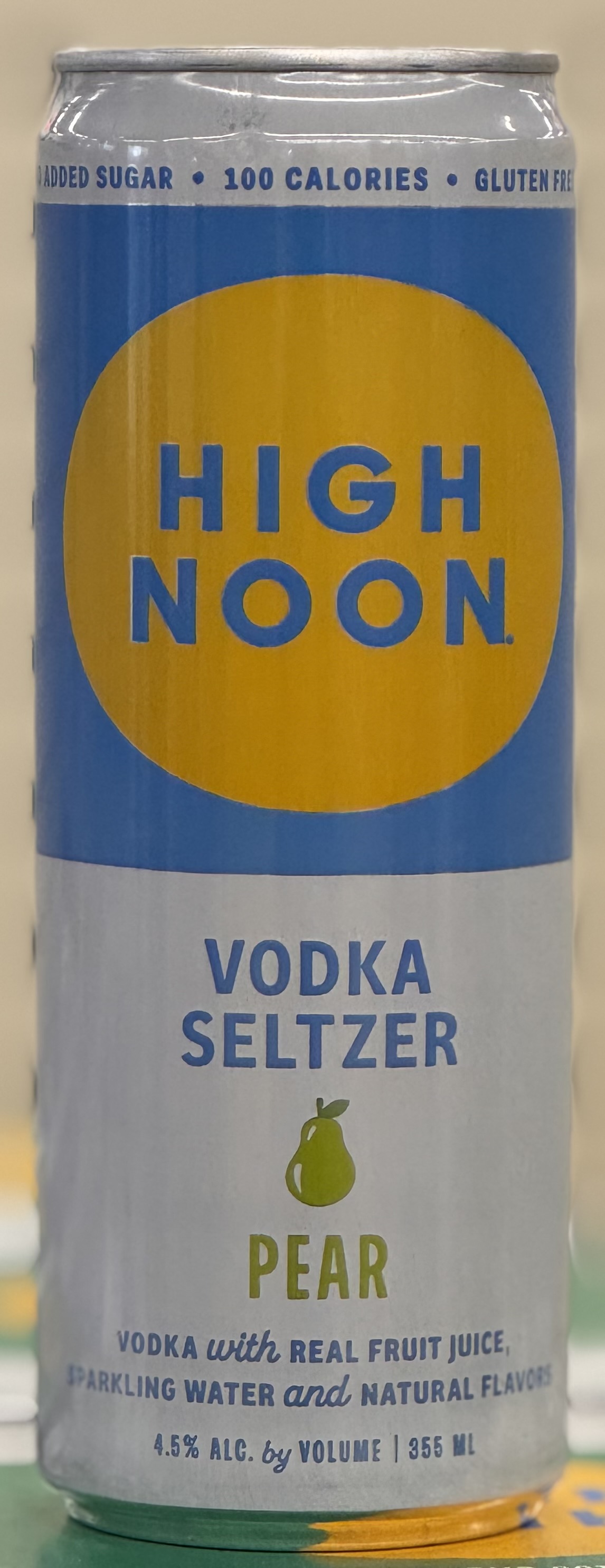 High Noon Pear Vodka Seltzer 355ml