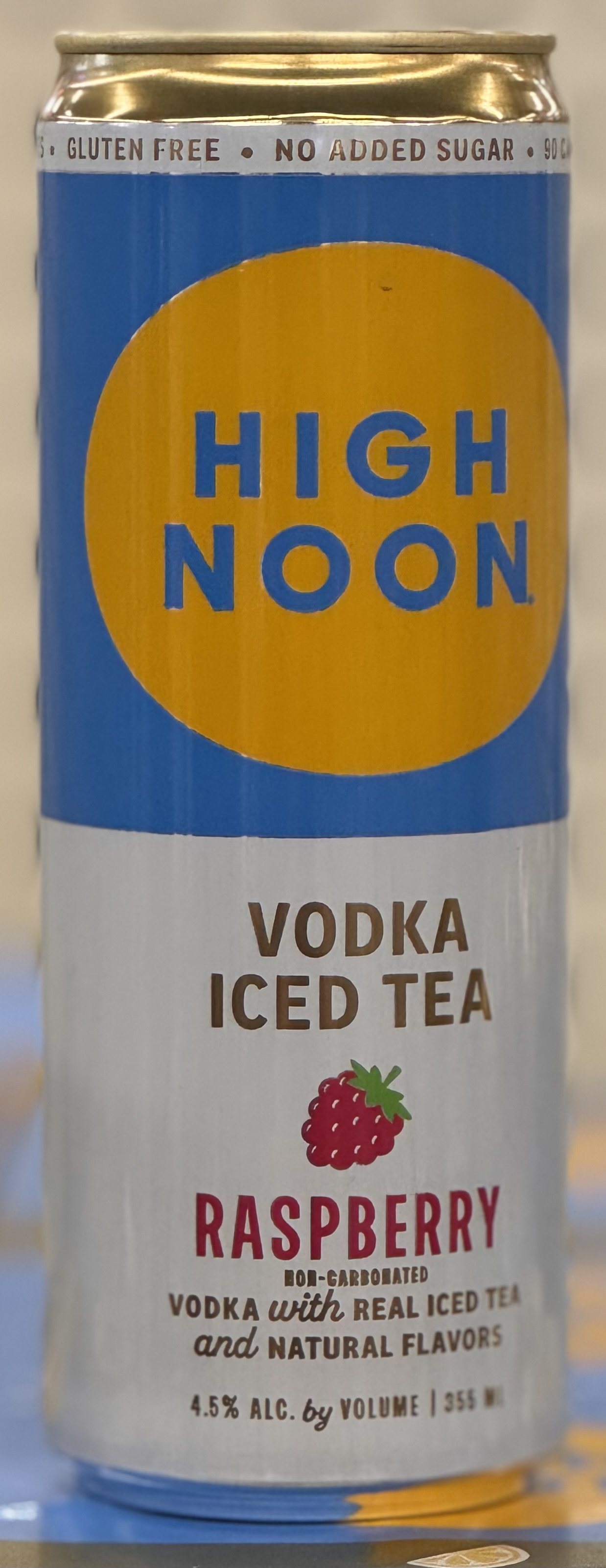 High Noon Raspberry Iced Tea 355ml