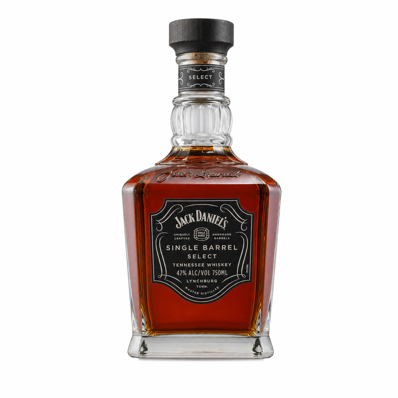 Jack Daniel's Single Barrel Select Tennessee Whiskey With Snifter Glass 750ml