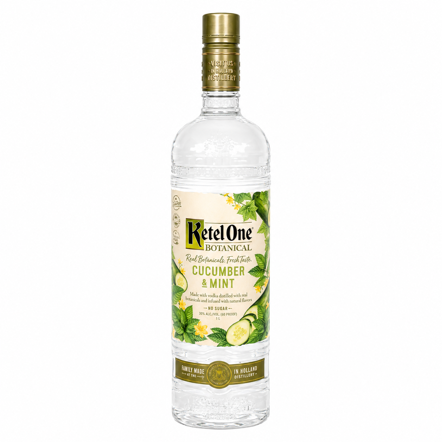 Ketel One Botanical Cucumber & Mint 1L