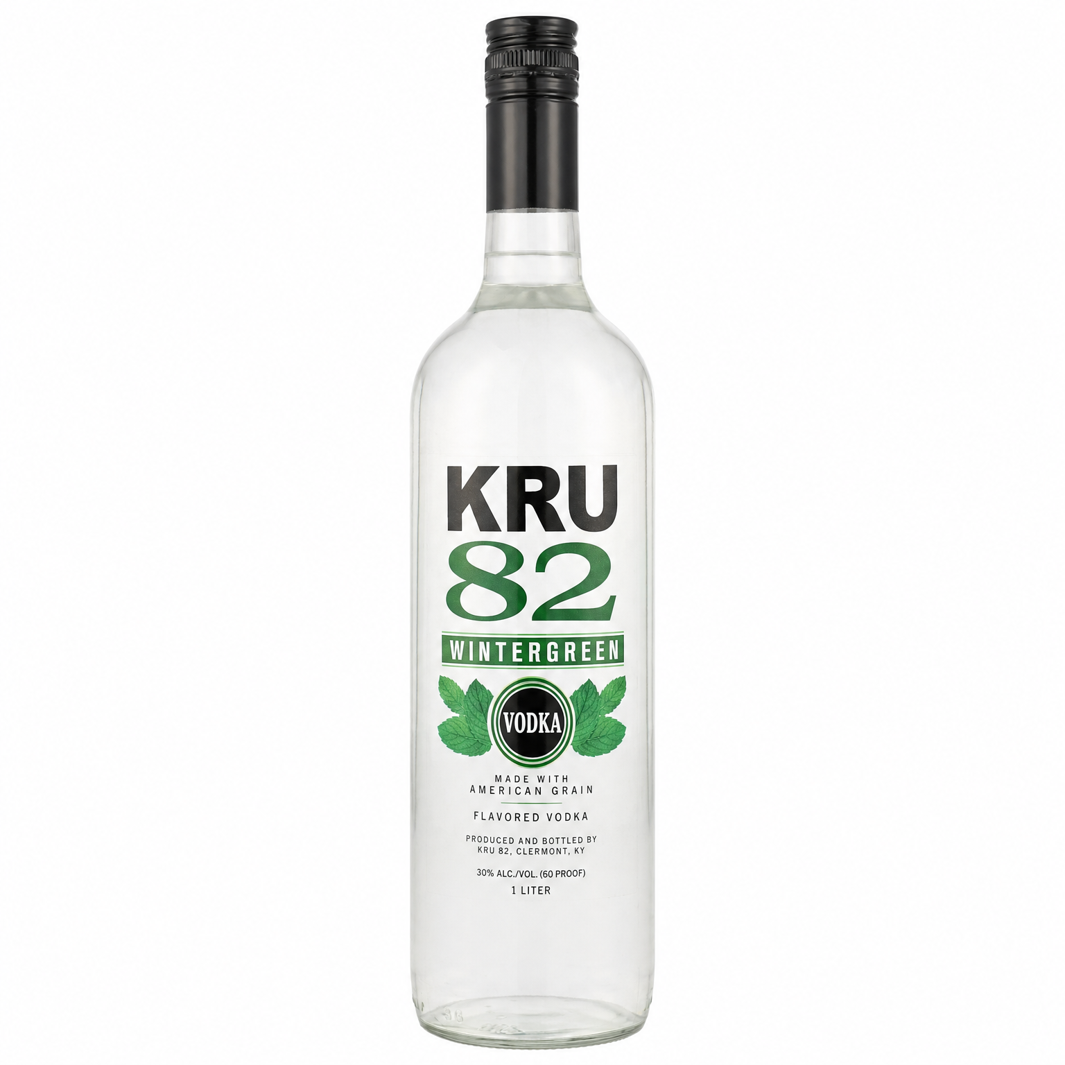 Kru 82 Wintergreen Vodka 1L