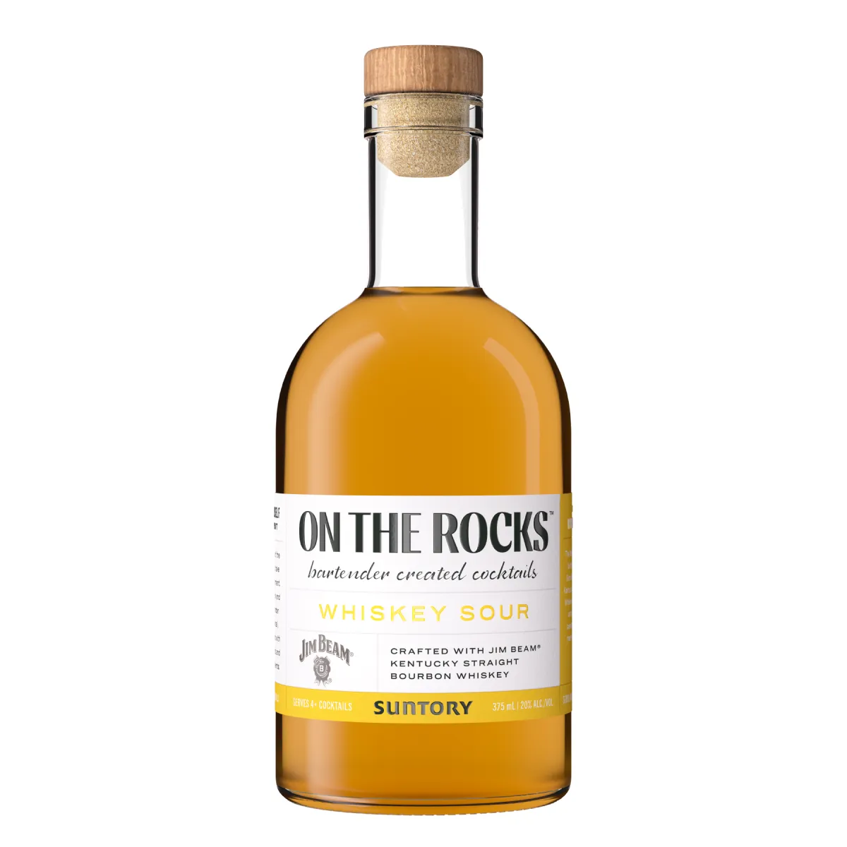 On The Rocks Whiskey Sour Jim Beam 750ml 