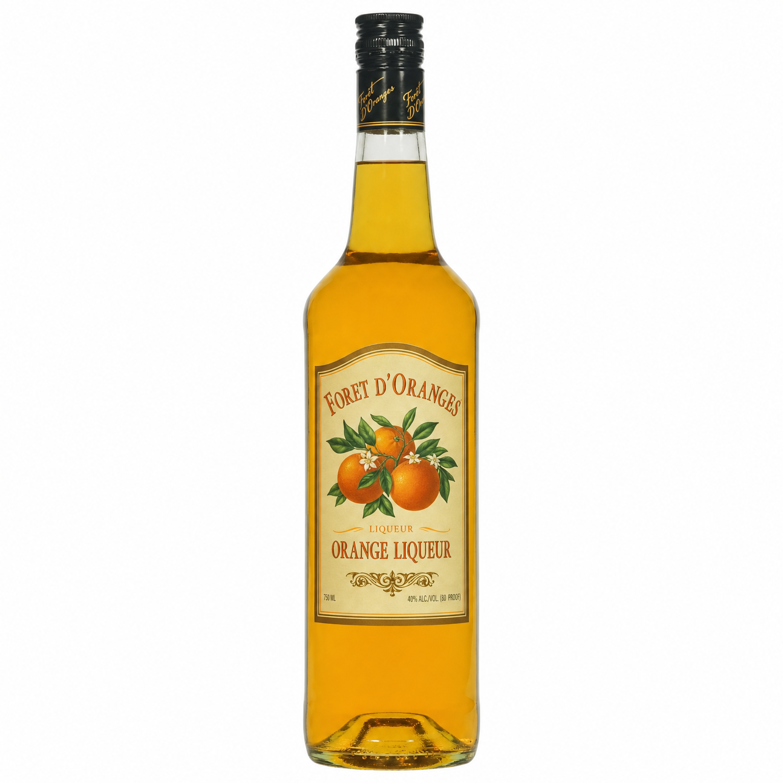 Orange Liqueur 750ml Foret D'oranges