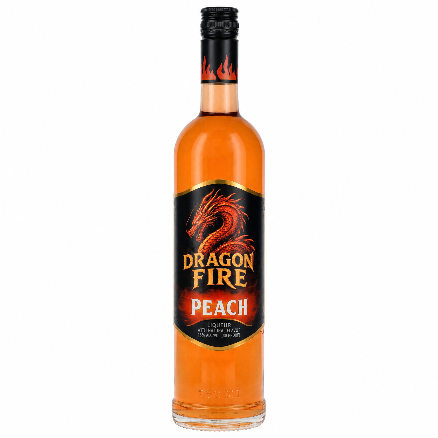 Peach 750ml Dragon Fire