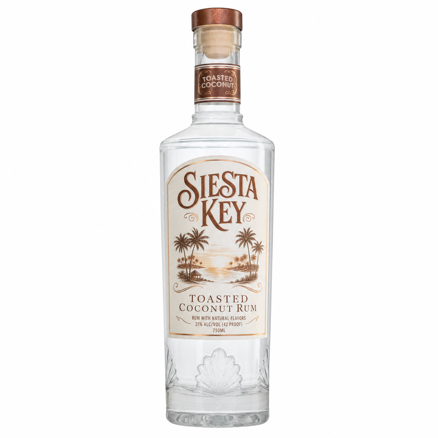 Siesta Key Toasted Coconut Rum 750ml