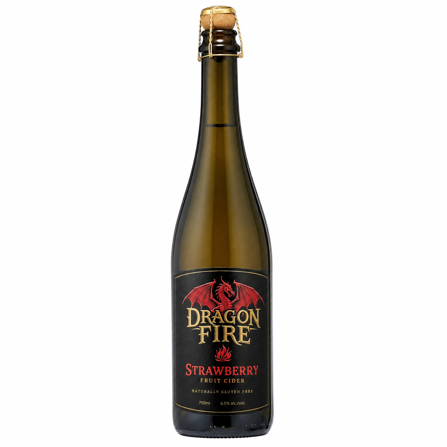 Strawberry 750ml Dragon Fire