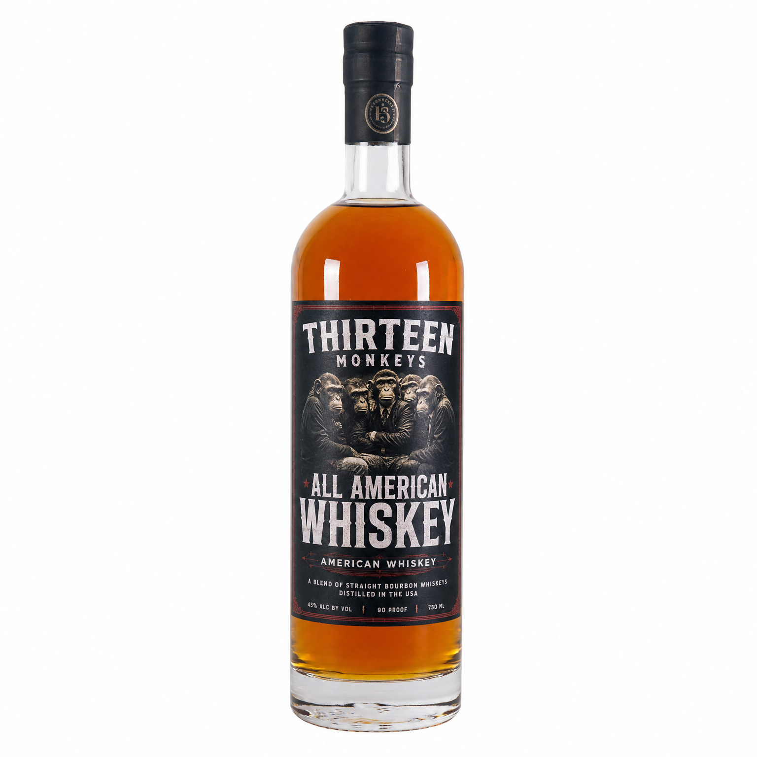 Thirteen Monkeys All American Whiskey 750ml