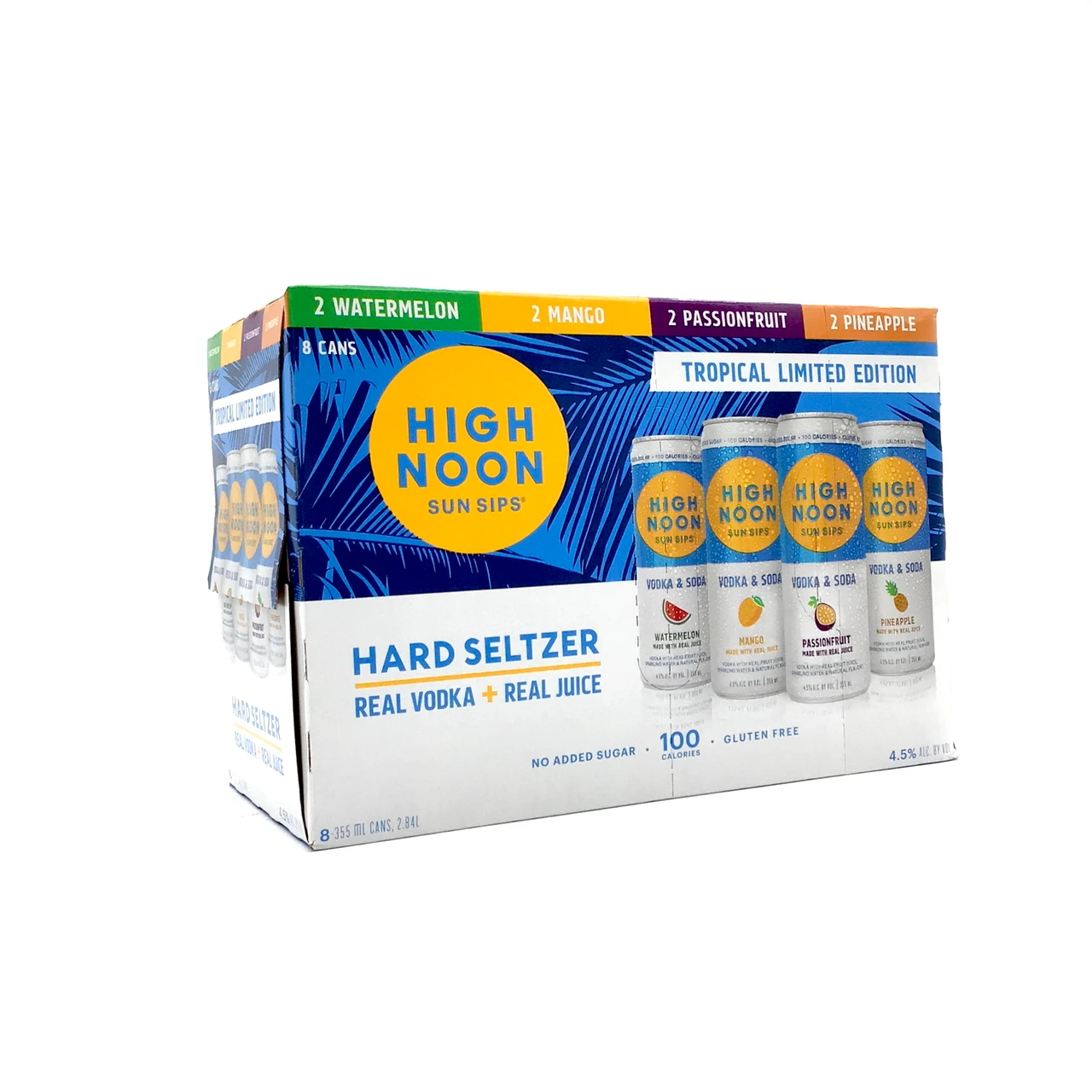 High Noon Tropical Vodka Seltzer 8Pk