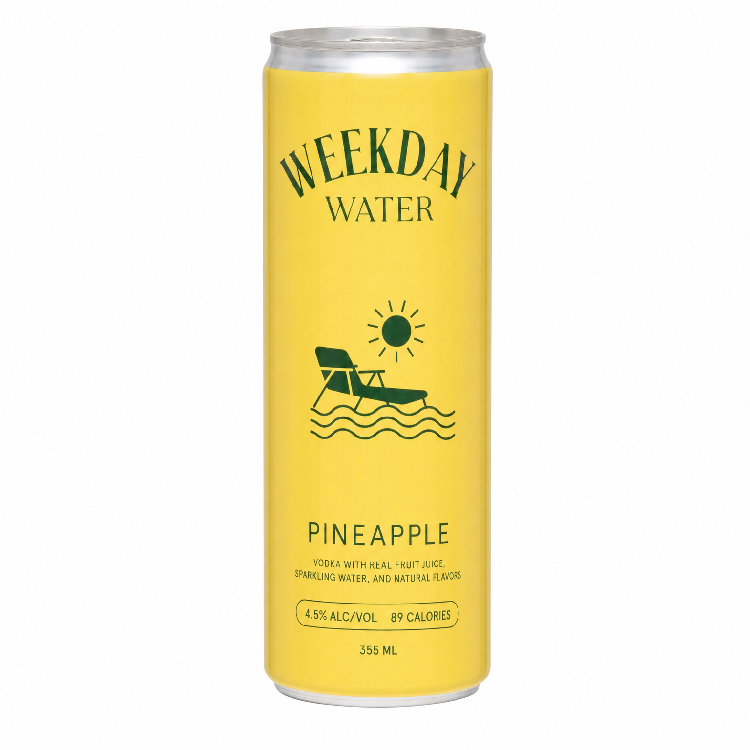 Weekday Water Pineapple 355ml