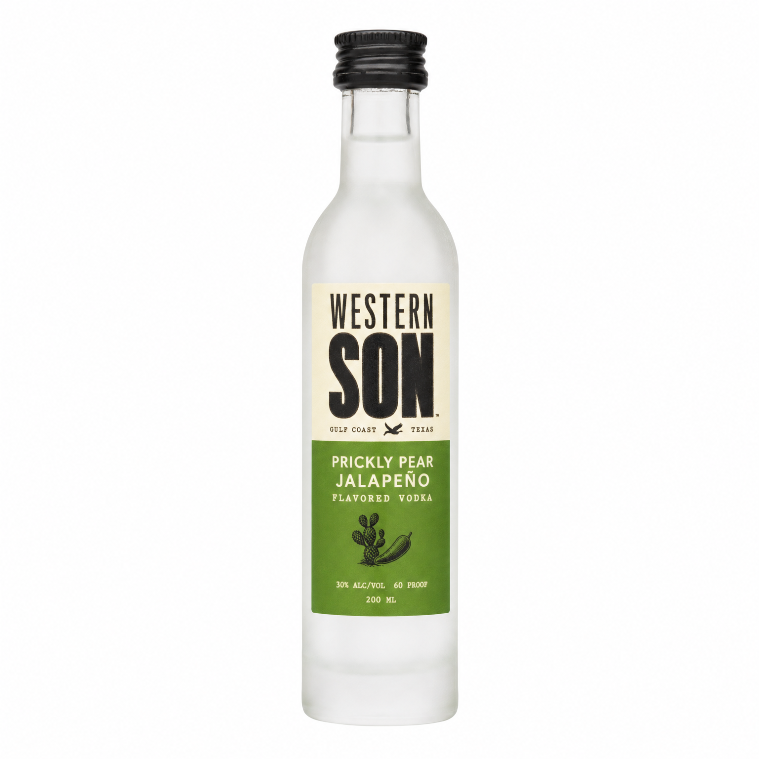 Western Son Prickly Pear Jalapeño Vodka 200ml