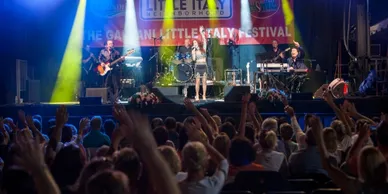 Entertainment at festival