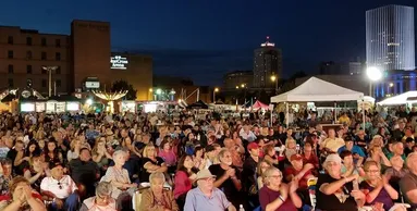 Festival crowd