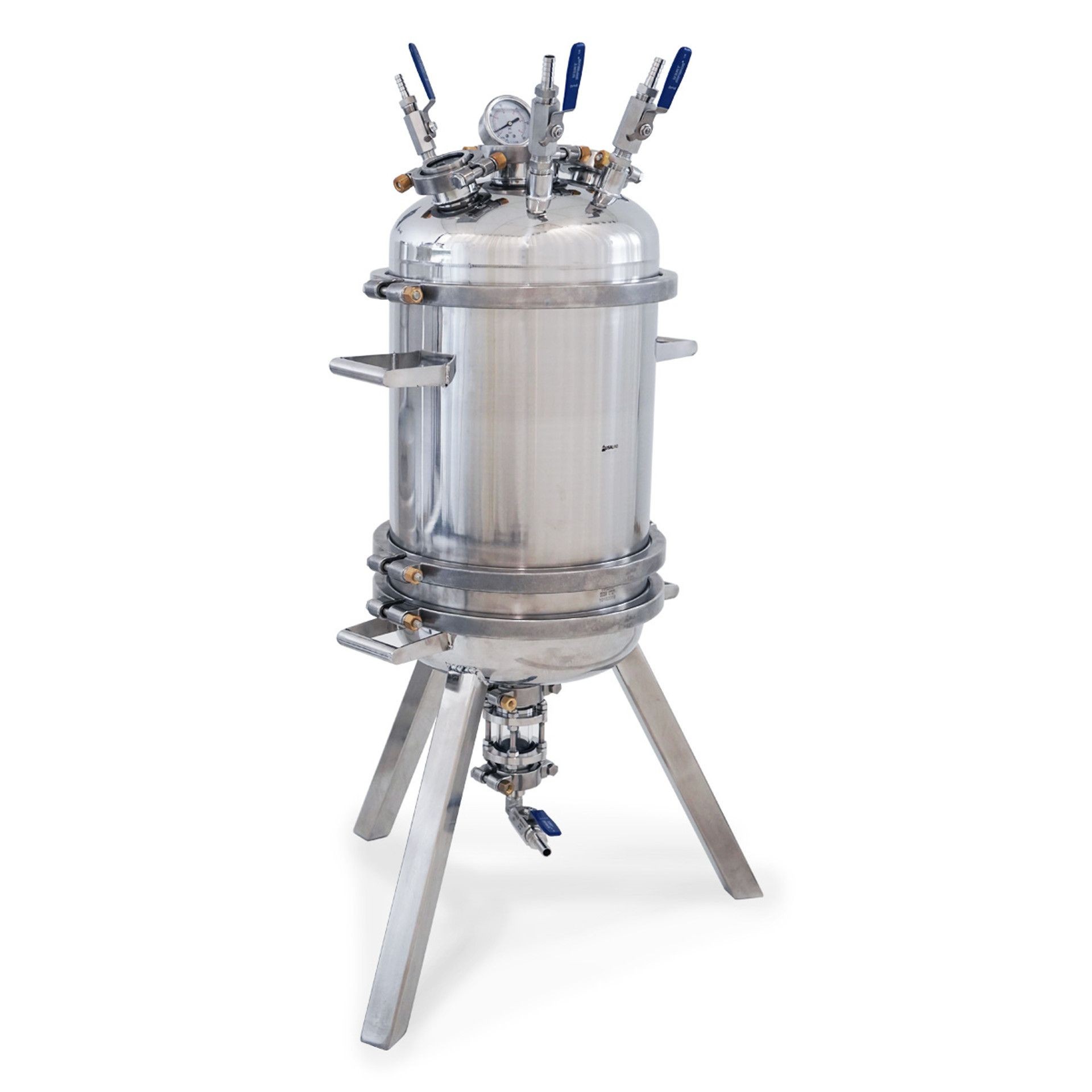 12" Buchner Funnel With Lid For Top Pressure - SS304